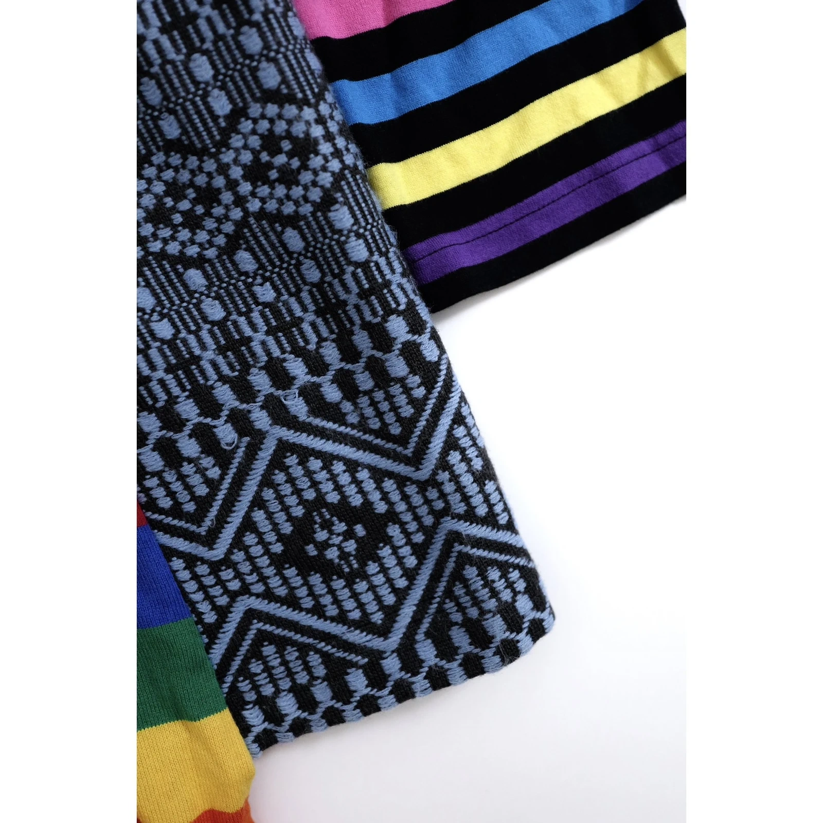 COMME DES GARÇONS Pull Multicolore vintage, passéist — photo 4