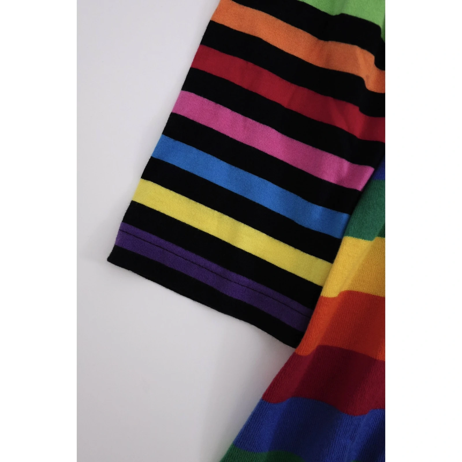 COMME DES GARÇONS Pull Multicolore vintage, passéist — photo 8