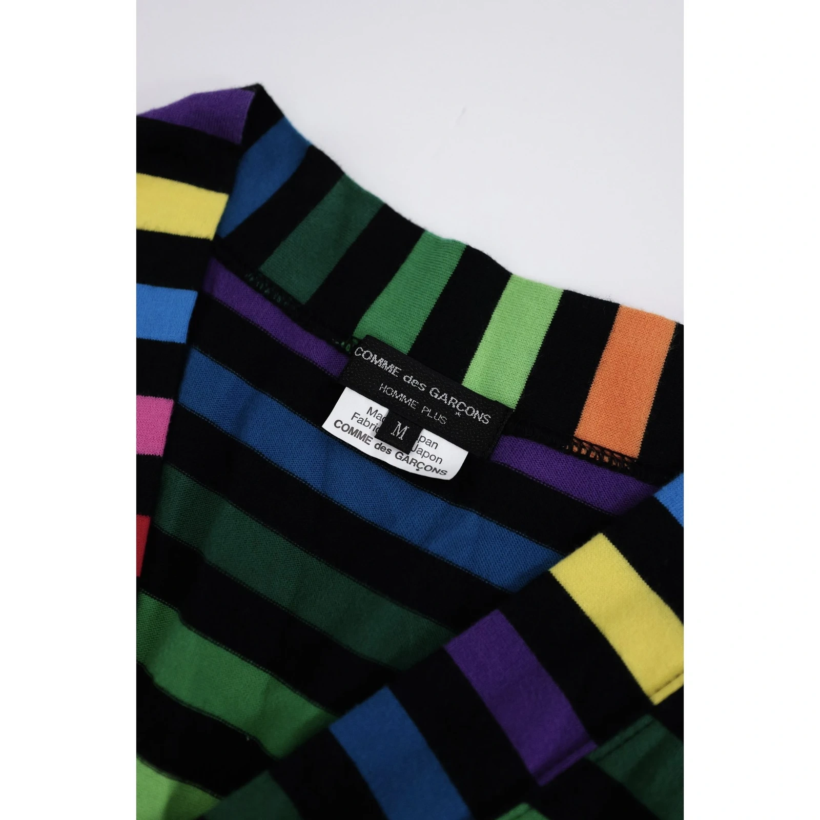 COMME DES GARÇONS Pull Multicolore vintage, passéist — photo 9