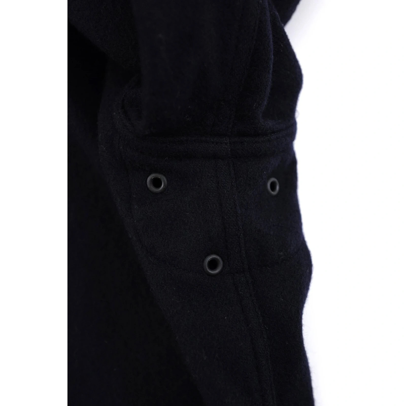 YOHJI YAMAMOTO Gilet en laine Marine vintage, passéist — photo 15