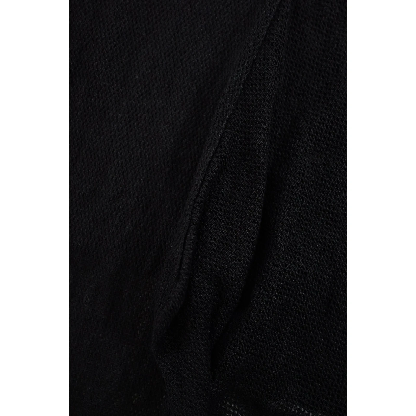 YOHJI YAMAMOTO Chemise en lin Noir vintage, passéist — photo 15