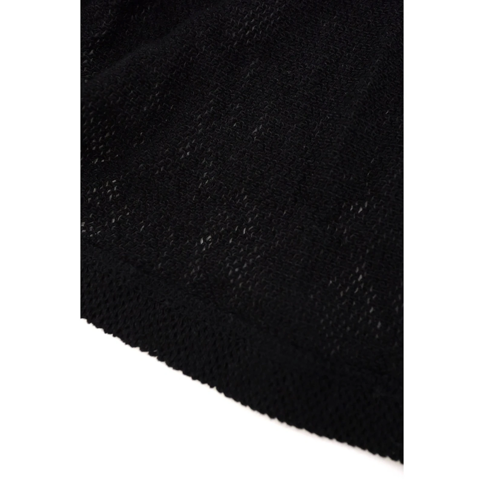 YOHJI YAMAMOTO Chemise en lin Noir vintage, passéist — photo 6