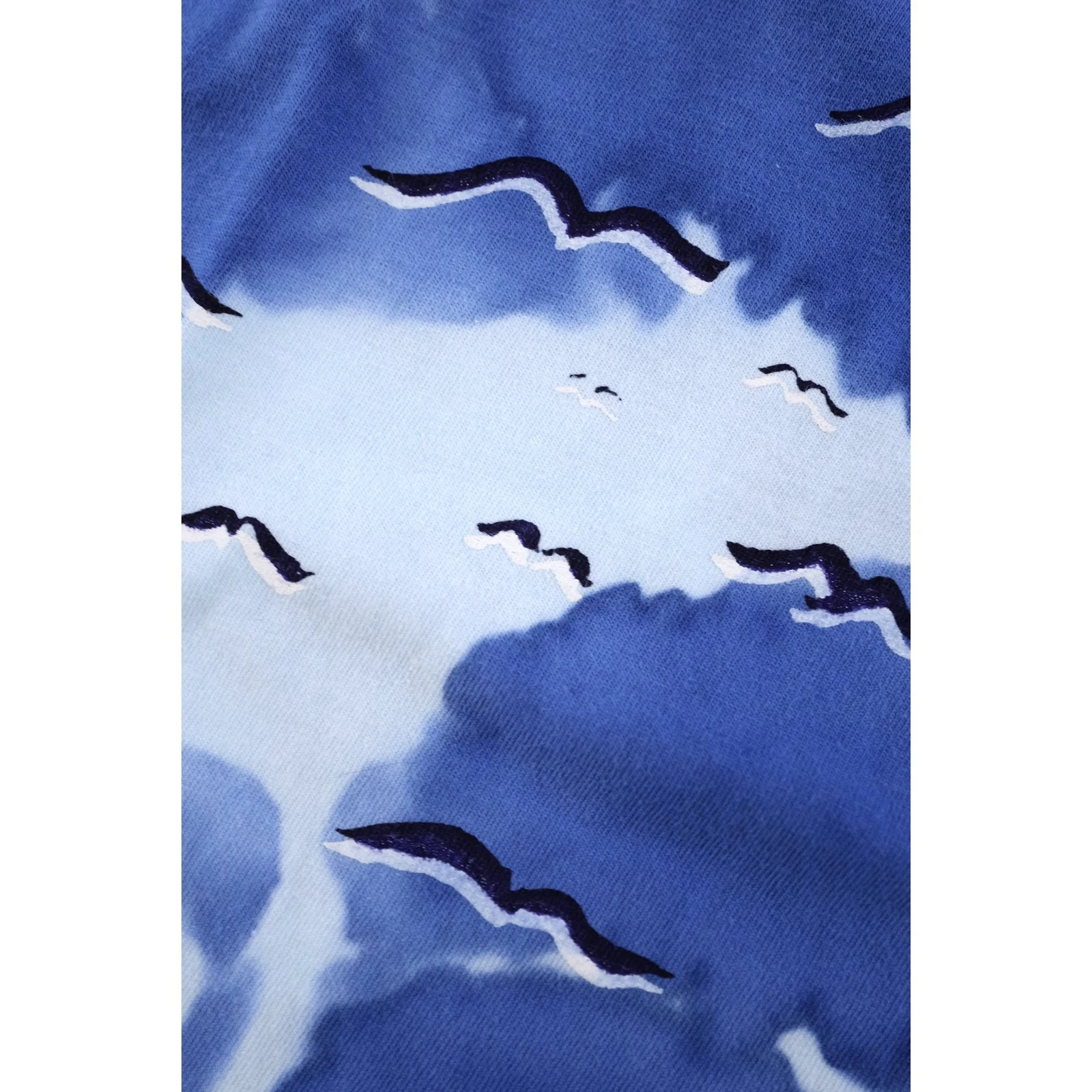 BLUE BLUE JAPAN T-shirt Bleu vintage, passéist — photo 7