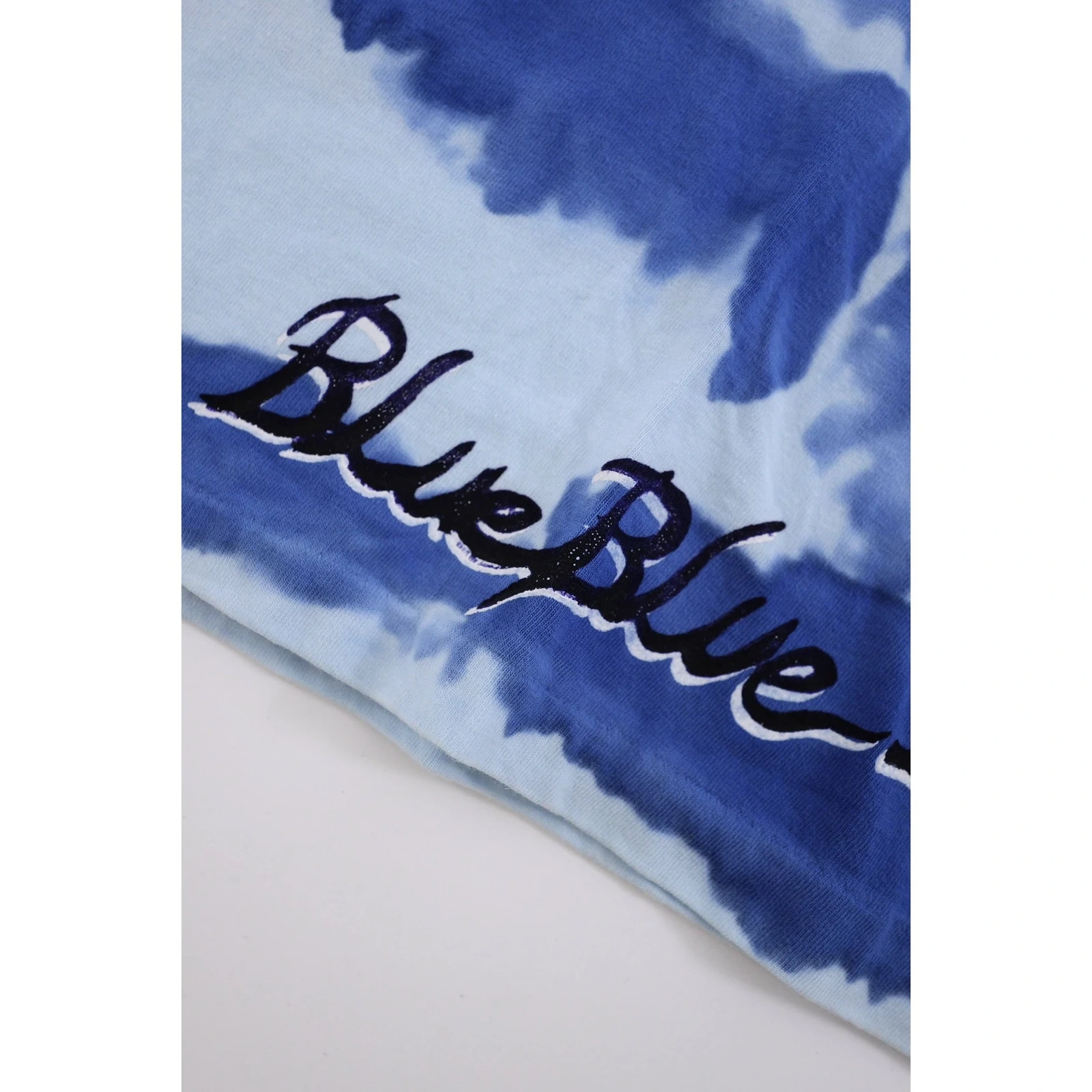 BLUE BLUE JAPAN T-shirt Bleu vintage, passéist — photo 8