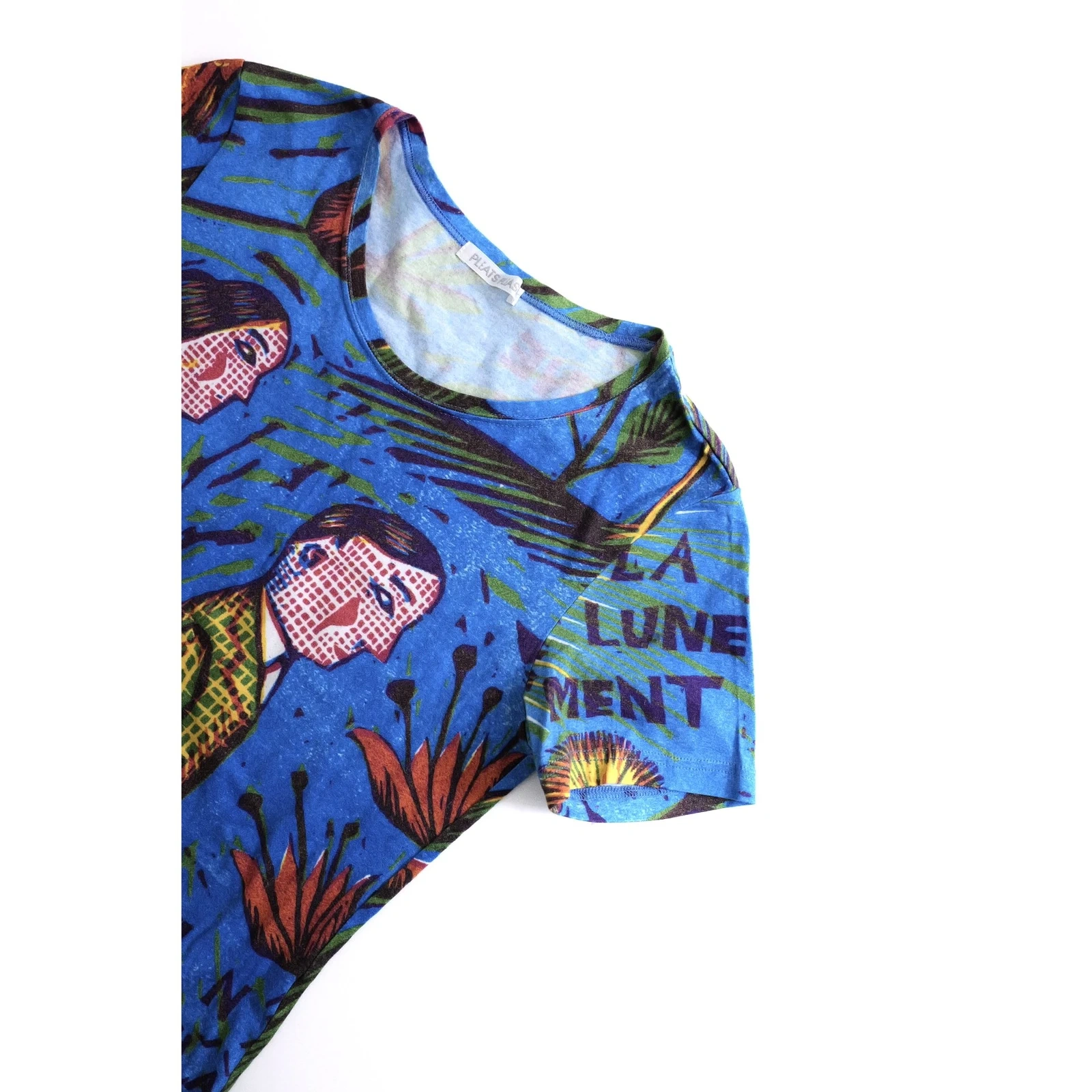 ISSEY MIYAKE T-shirt Multicolore vintage, passéist — photo 2