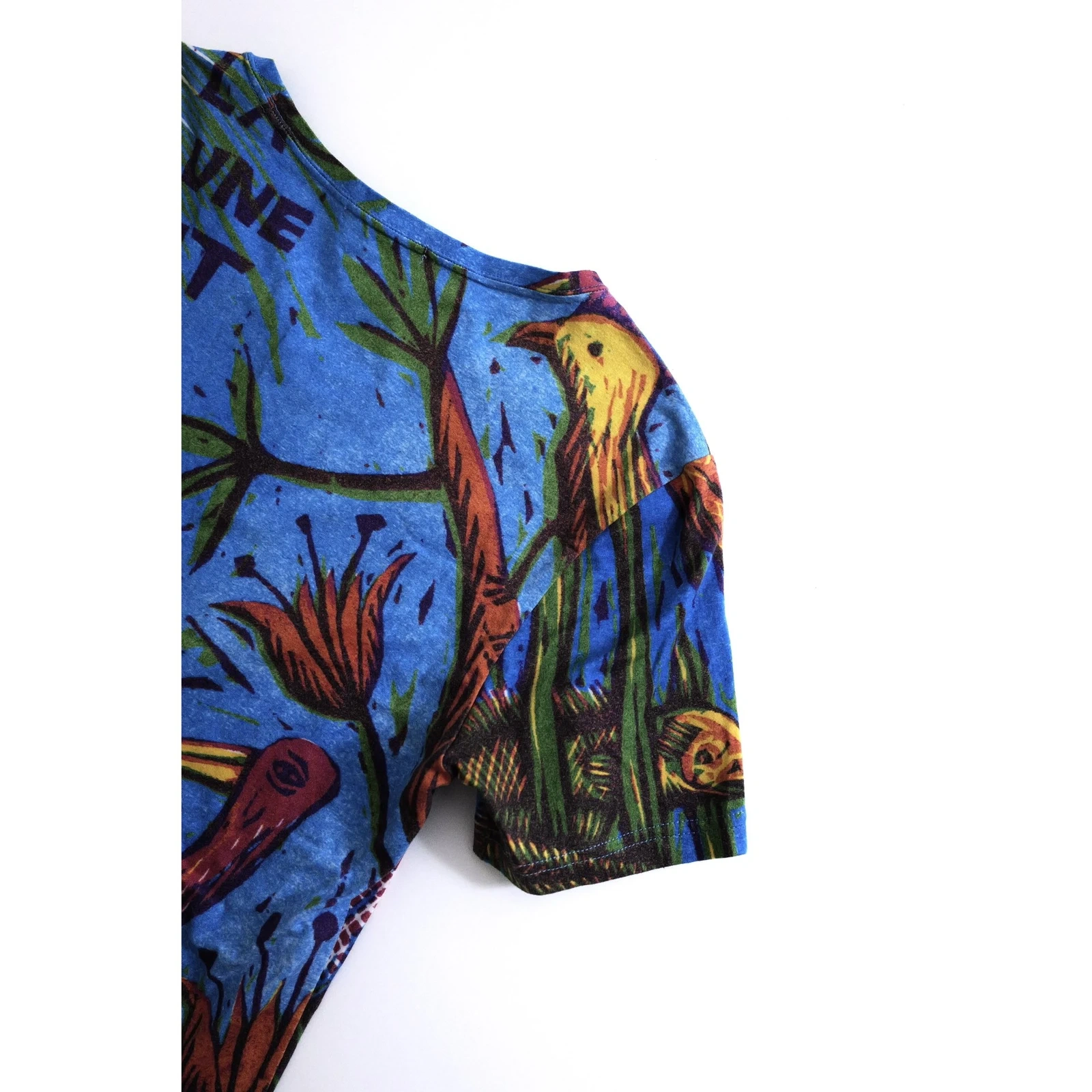 ISSEY MIYAKE T-shirt Multicolore vintage, passéist — photo 12
