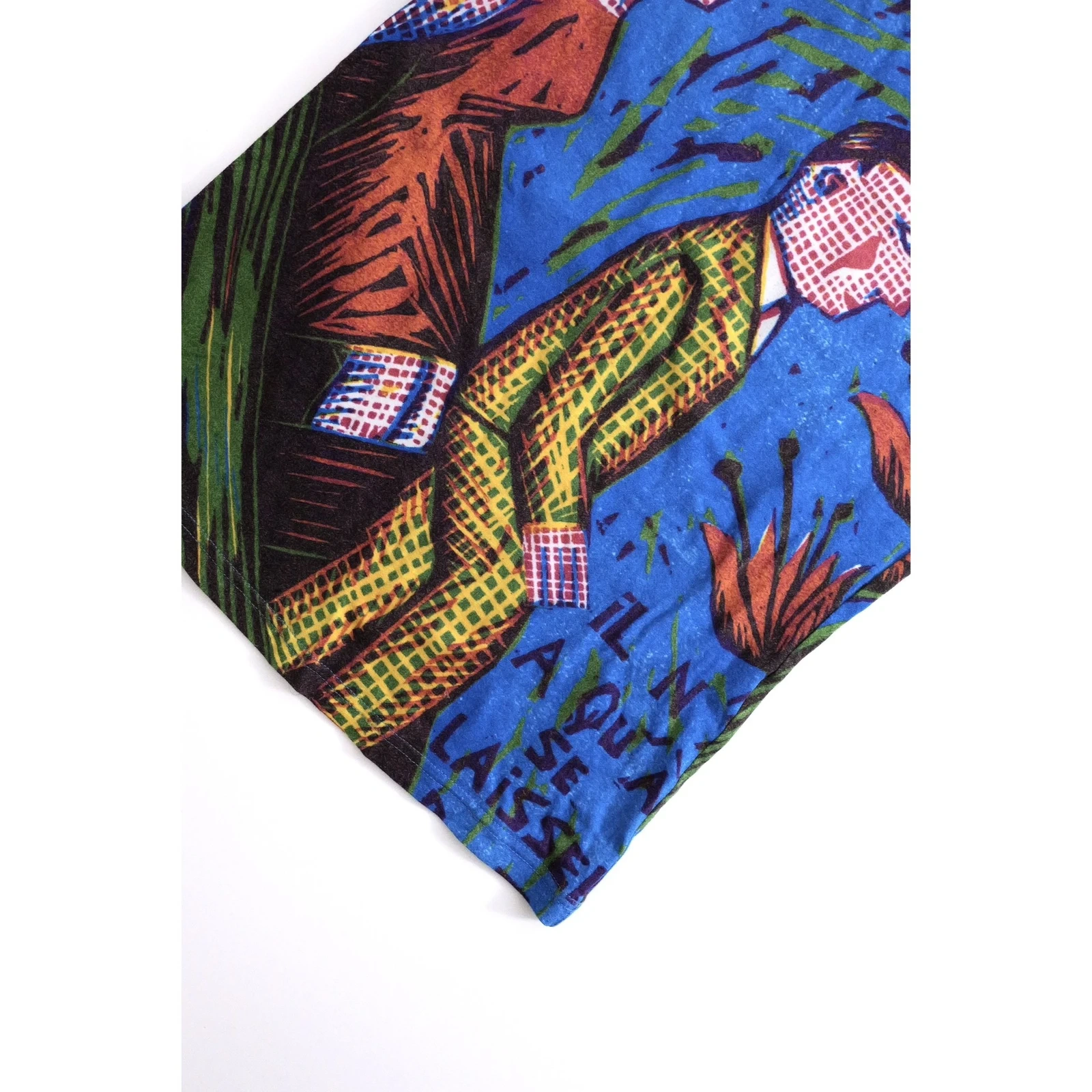 ISSEY MIYAKE T-shirt Multicolore vintage, passéist — photo 3