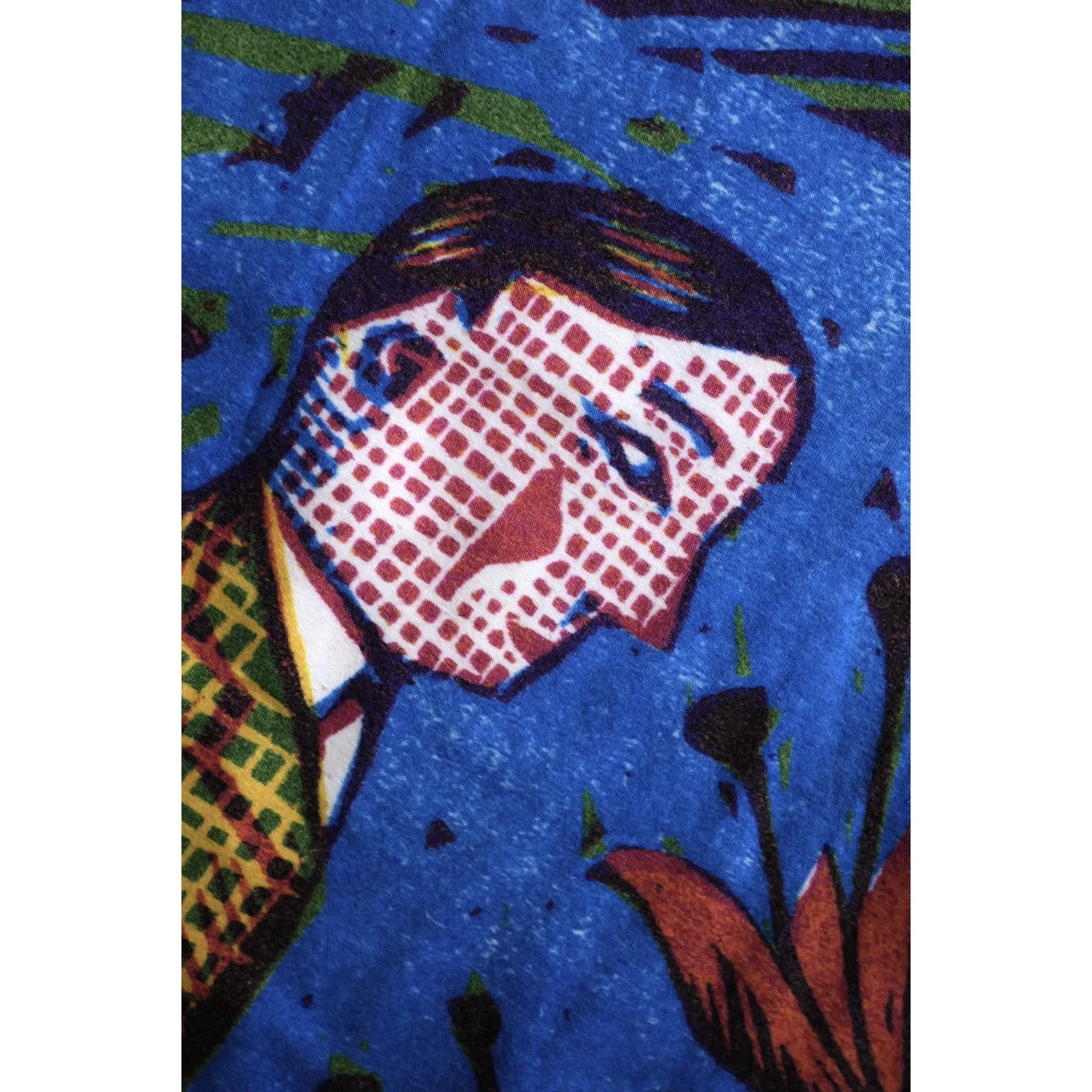ISSEY MIYAKE T-shirt Multicolore vintage, passéist — photo 6