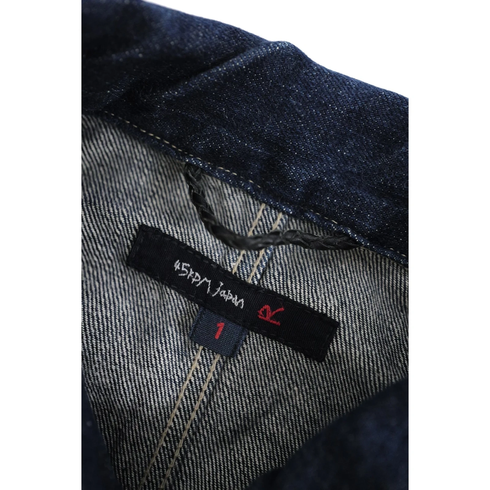 45RPM Gilet Marine vintage, passéist — photo 3