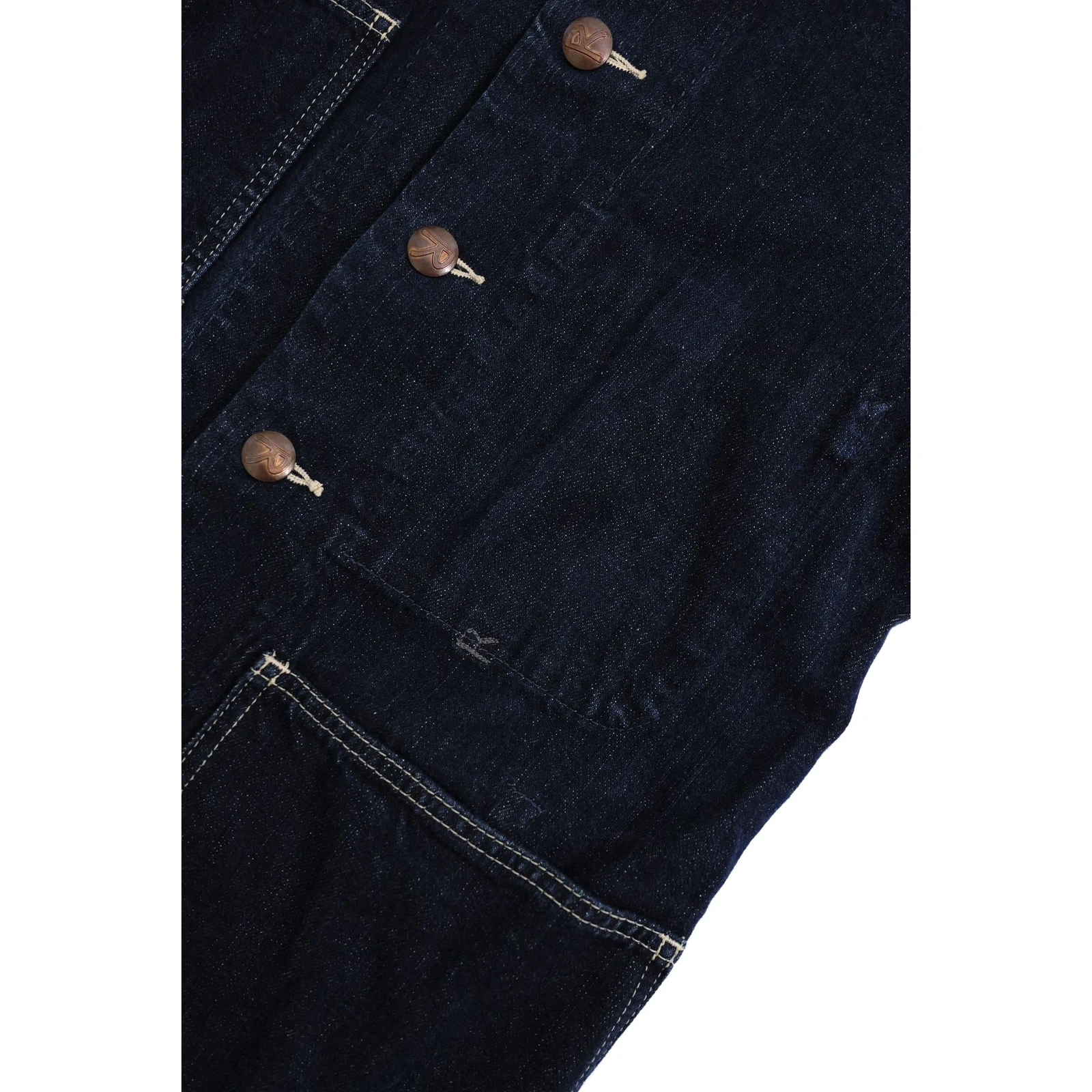 45RPM Gilet Marine vintage, passéist — photo 6