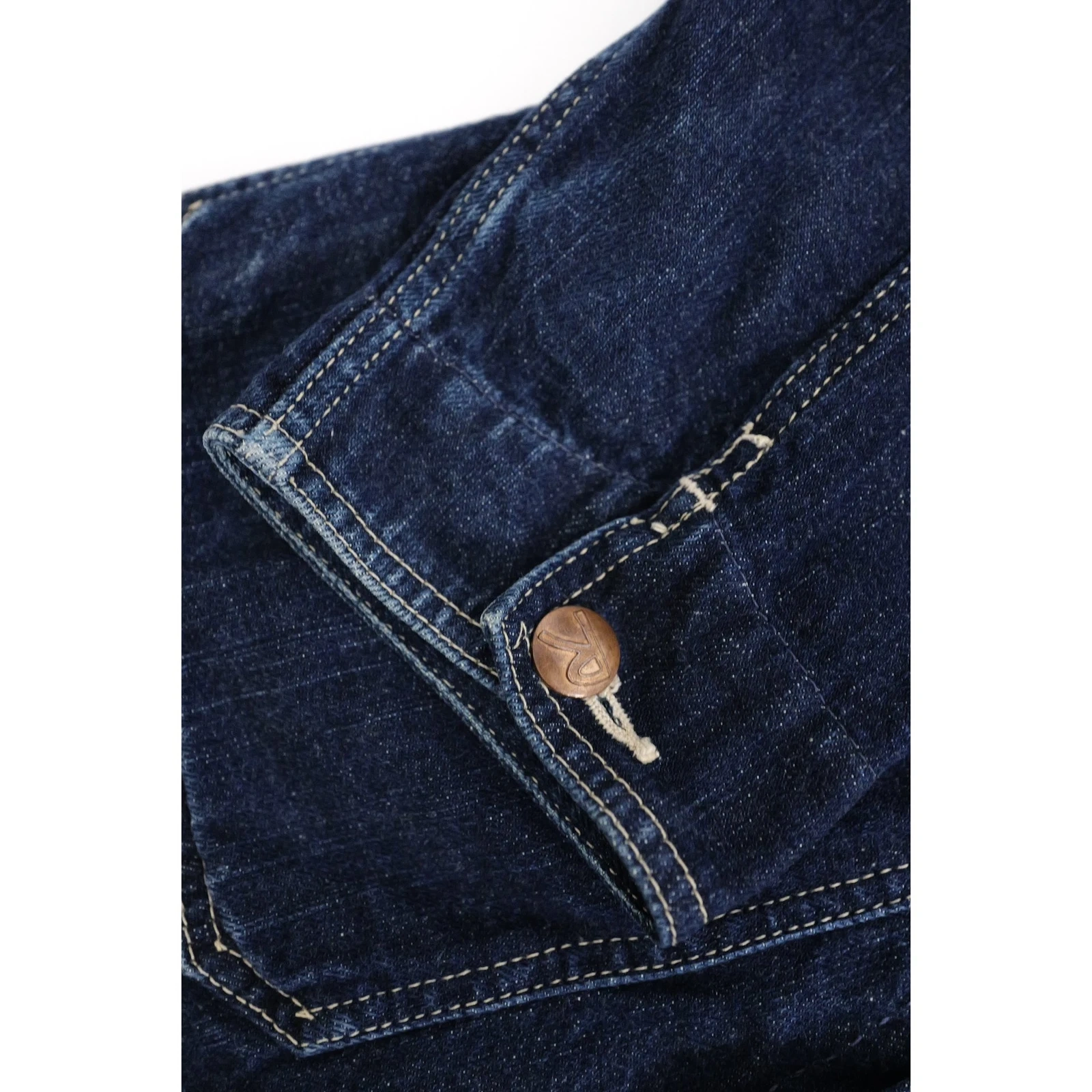 45RPM Gilet Marine vintage, passéist — photo 9