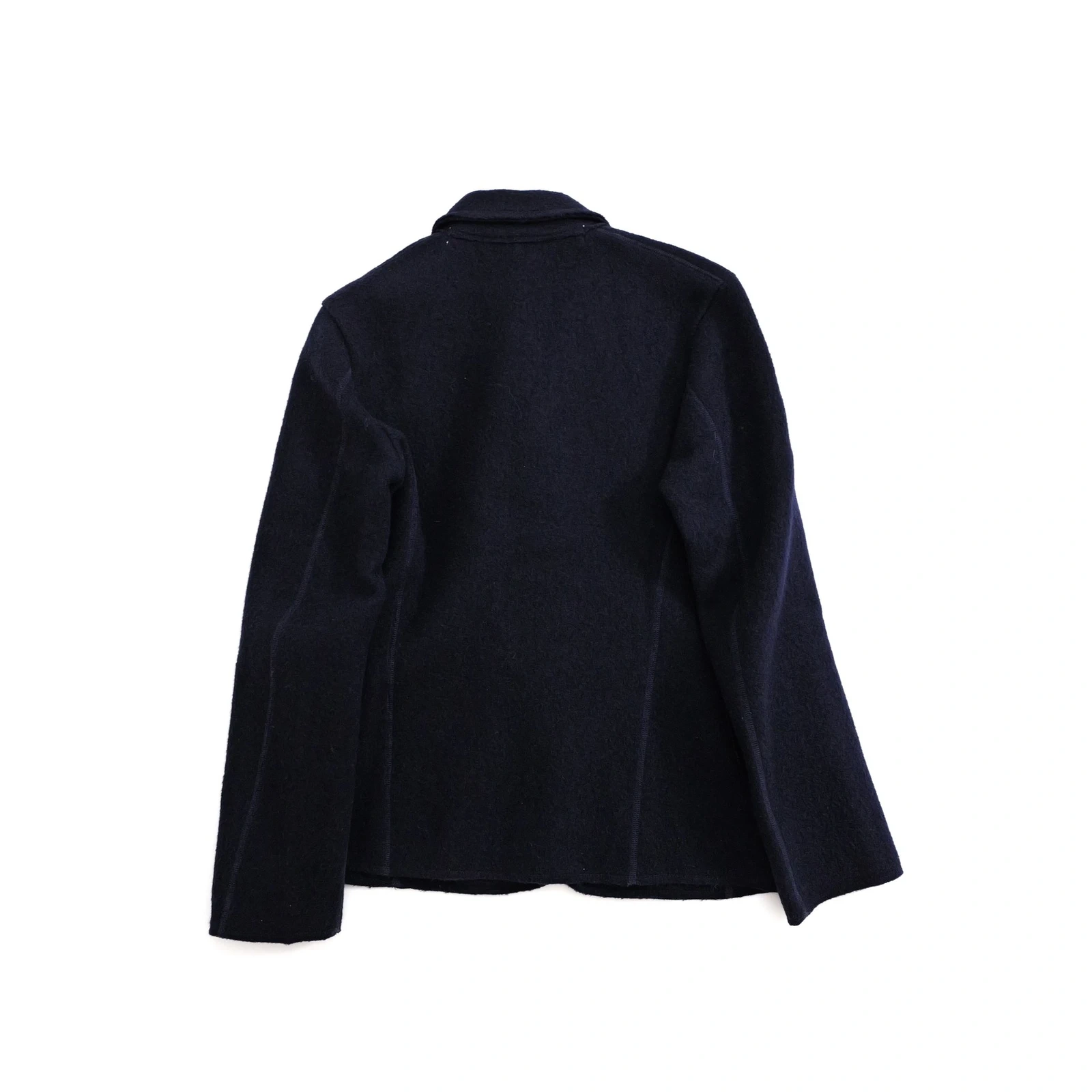 45RPM Manteau en laine Marine vintage, passéist — photo 12