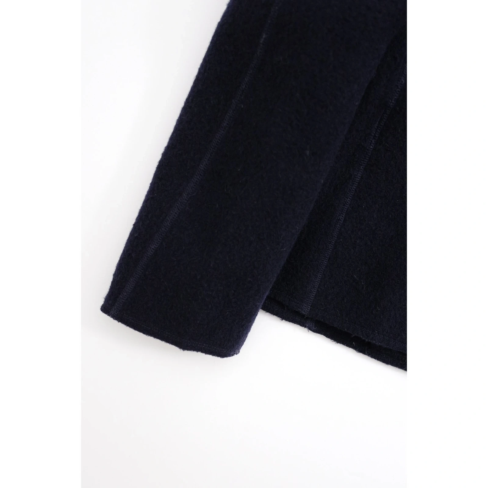 45RPM Manteau en laine Marine vintage, passéist — photo 13