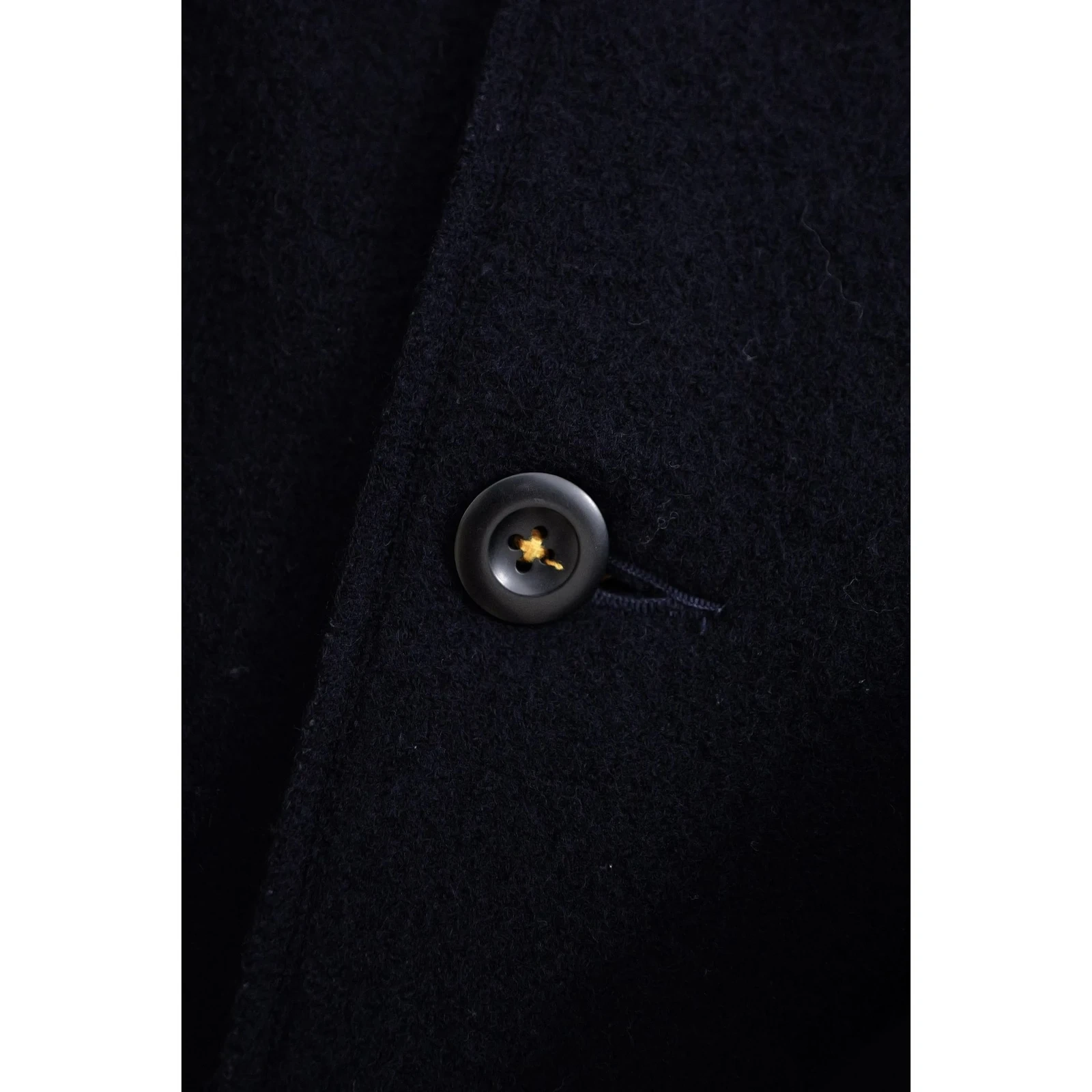 45RPM Manteau en laine Marine vintage, passéist — photo 6