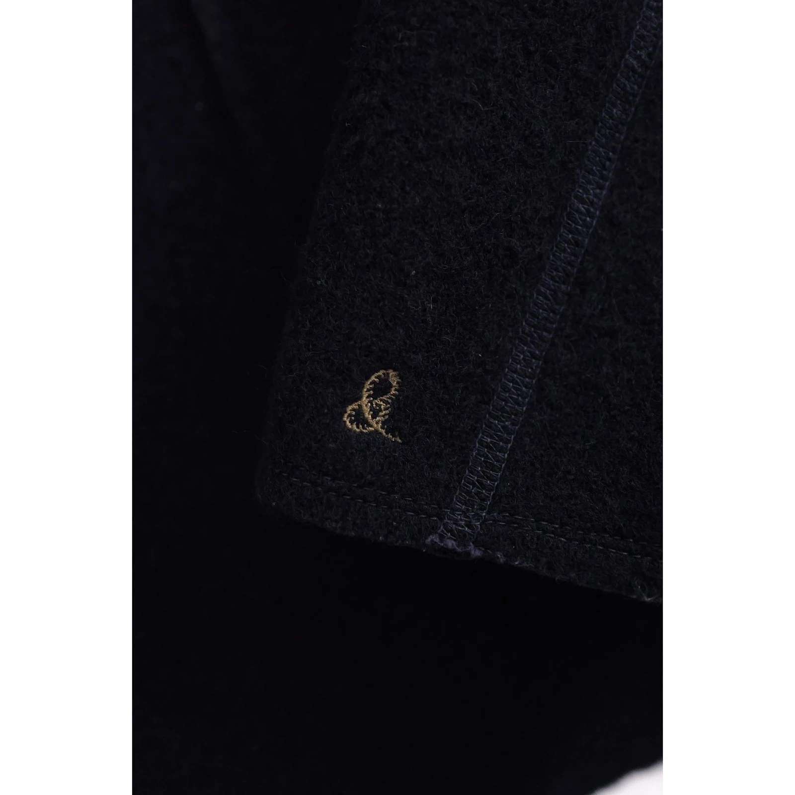 45RPM Manteau en laine Marine vintage, passéist — photo 7