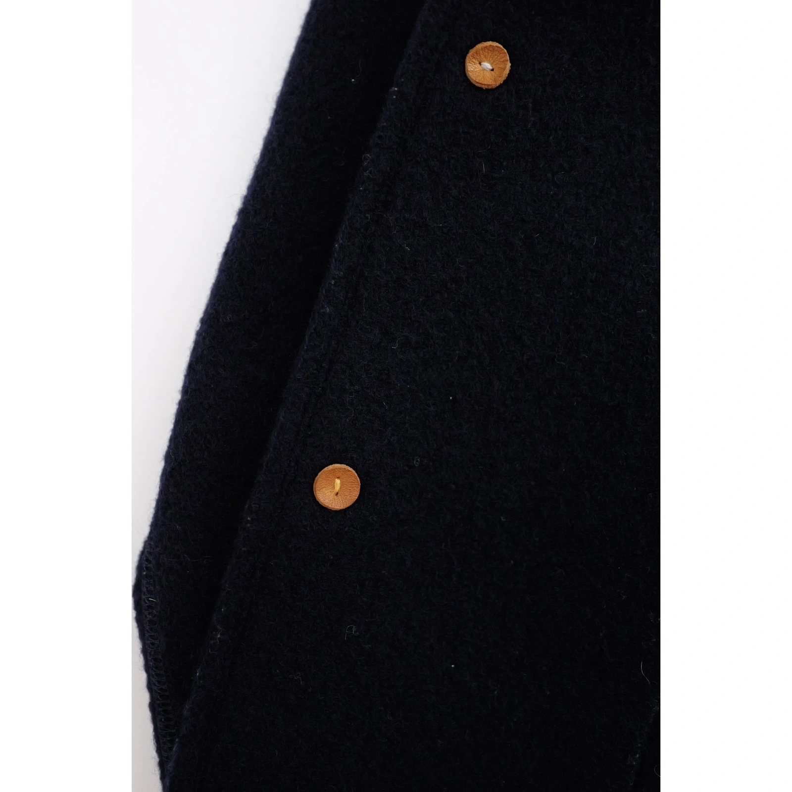 45RPM Manteau en laine Marine vintage, passéist — photo 10