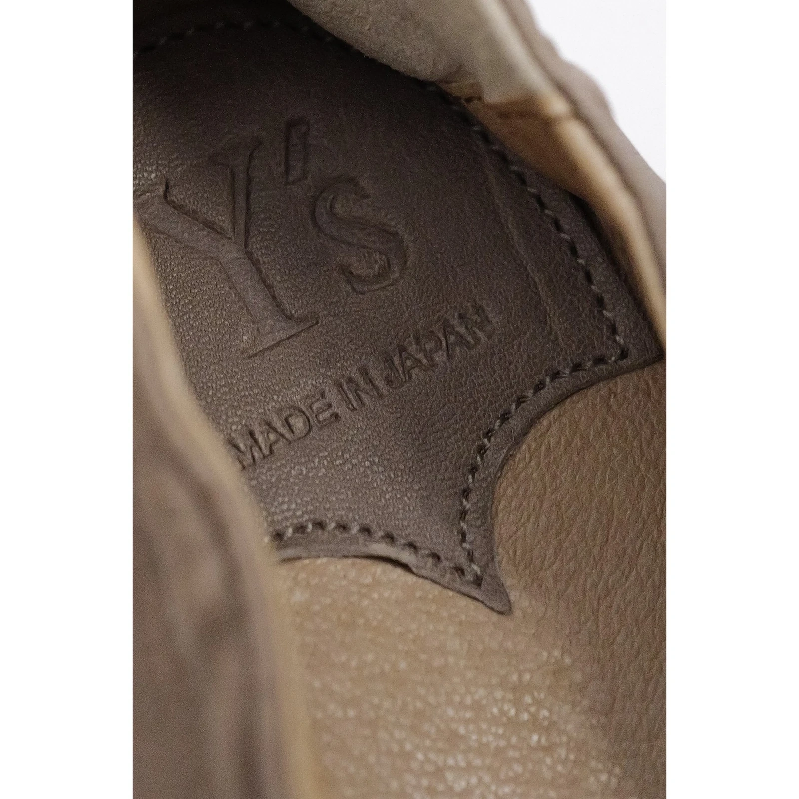 YOHJI YAMAMOTO Ballerines en cuir Marron vintage, passéist — photo 8