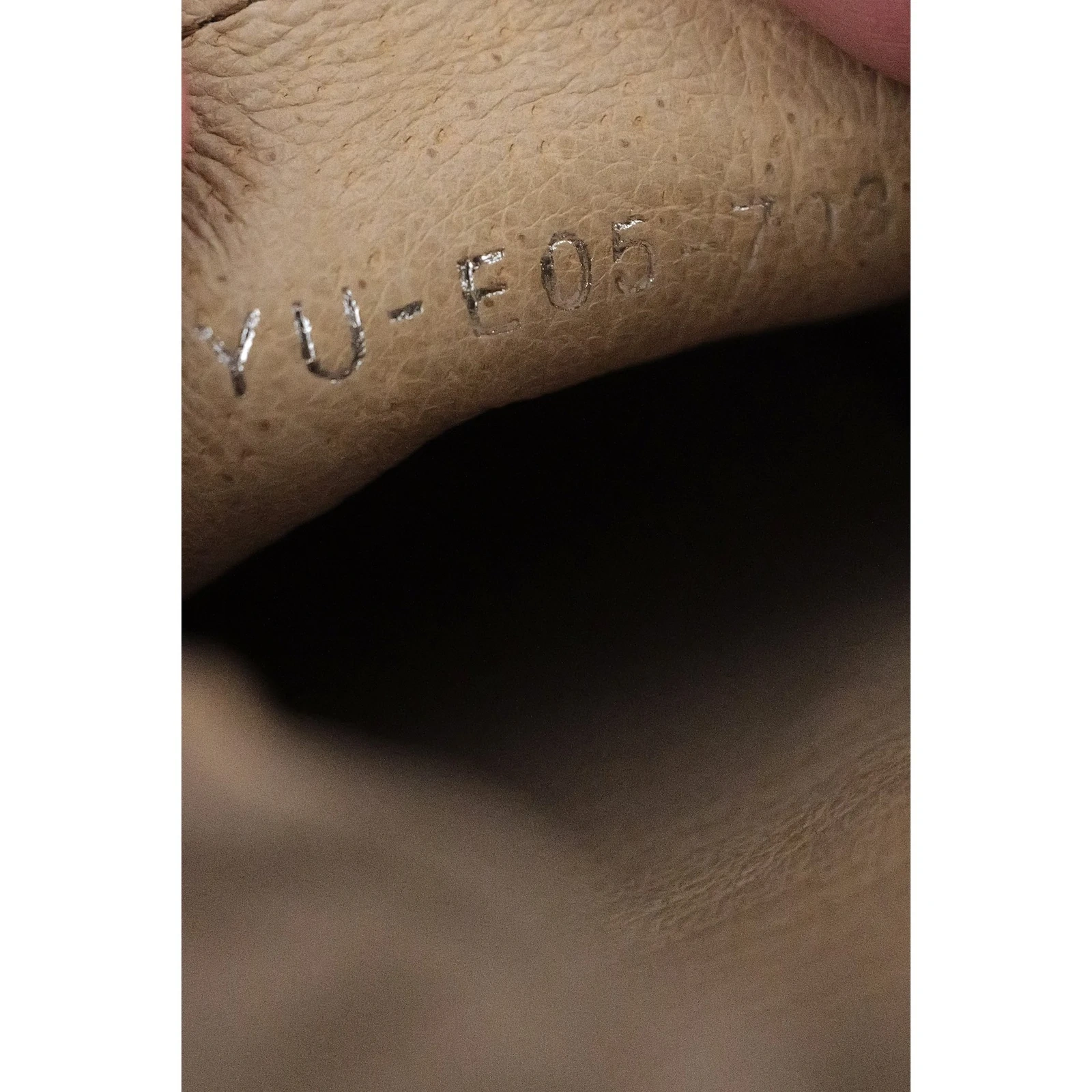 YOHJI YAMAMOTO Ballerines en cuir Marron vintage, passéist — photo 9
