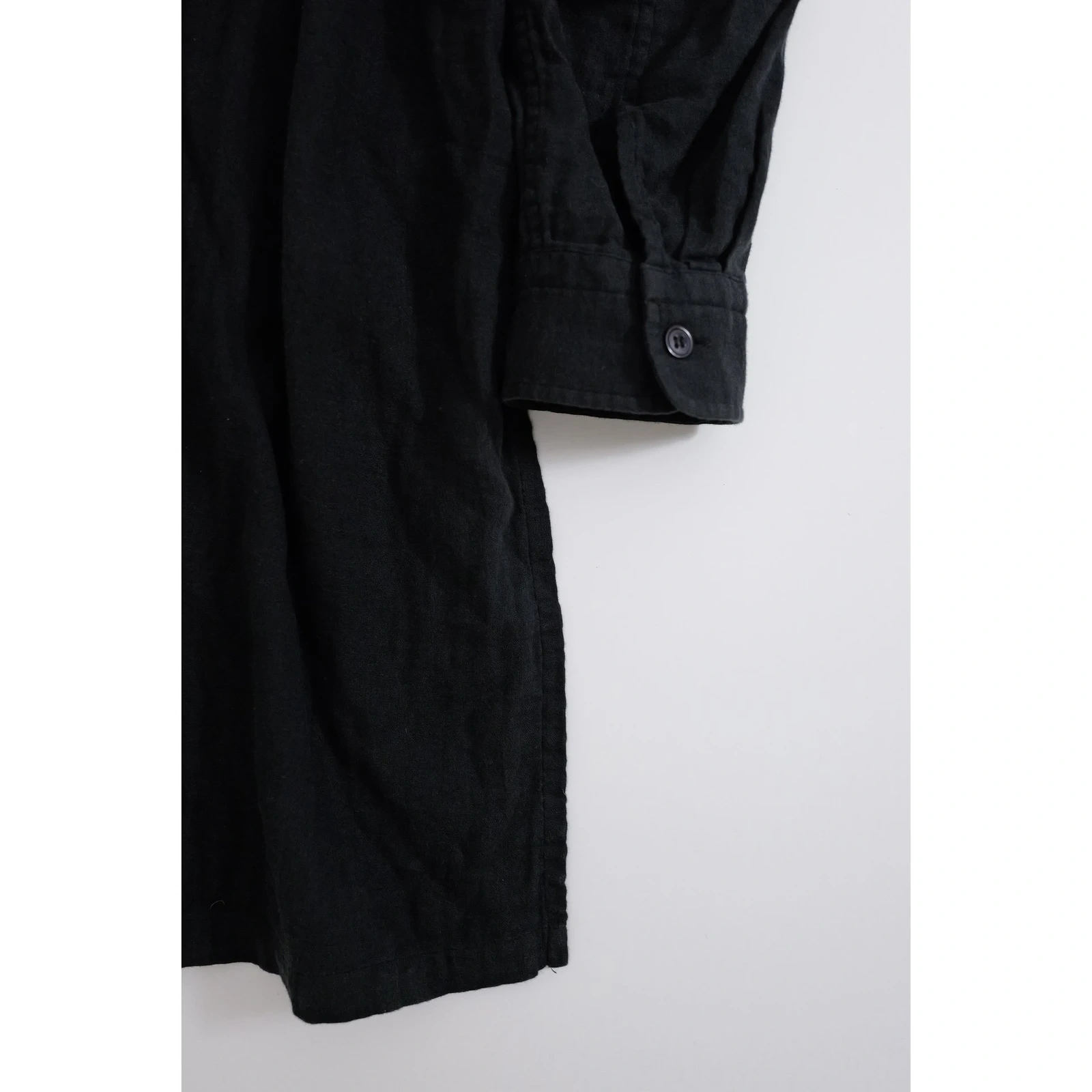 ISSEY MIYAKE Chemise Noir vintage, passéist — photo 13