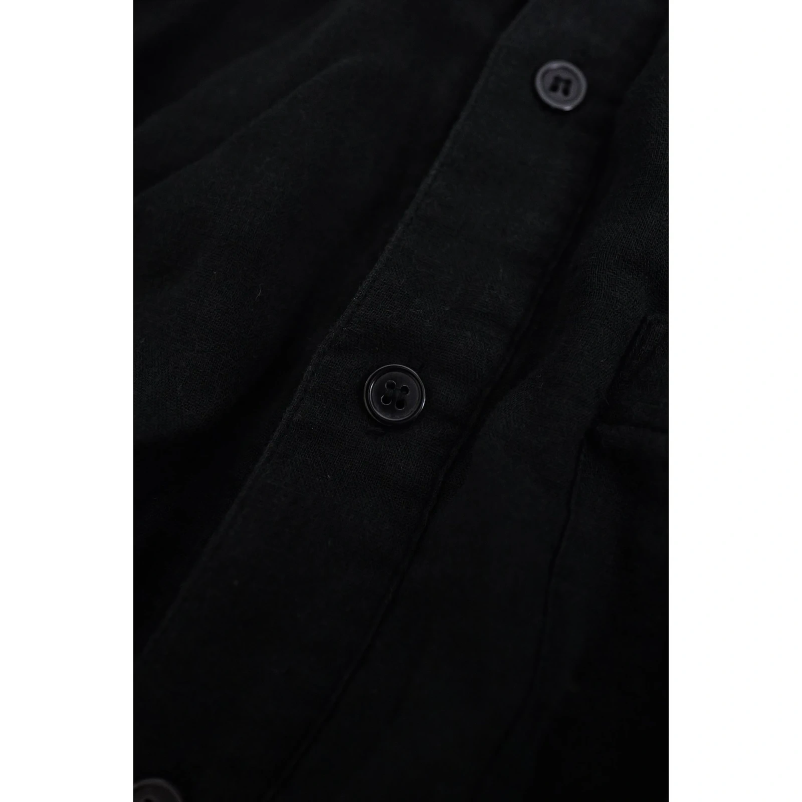 ISSEY MIYAKE Chemise Noir vintage, passéist — photo 5