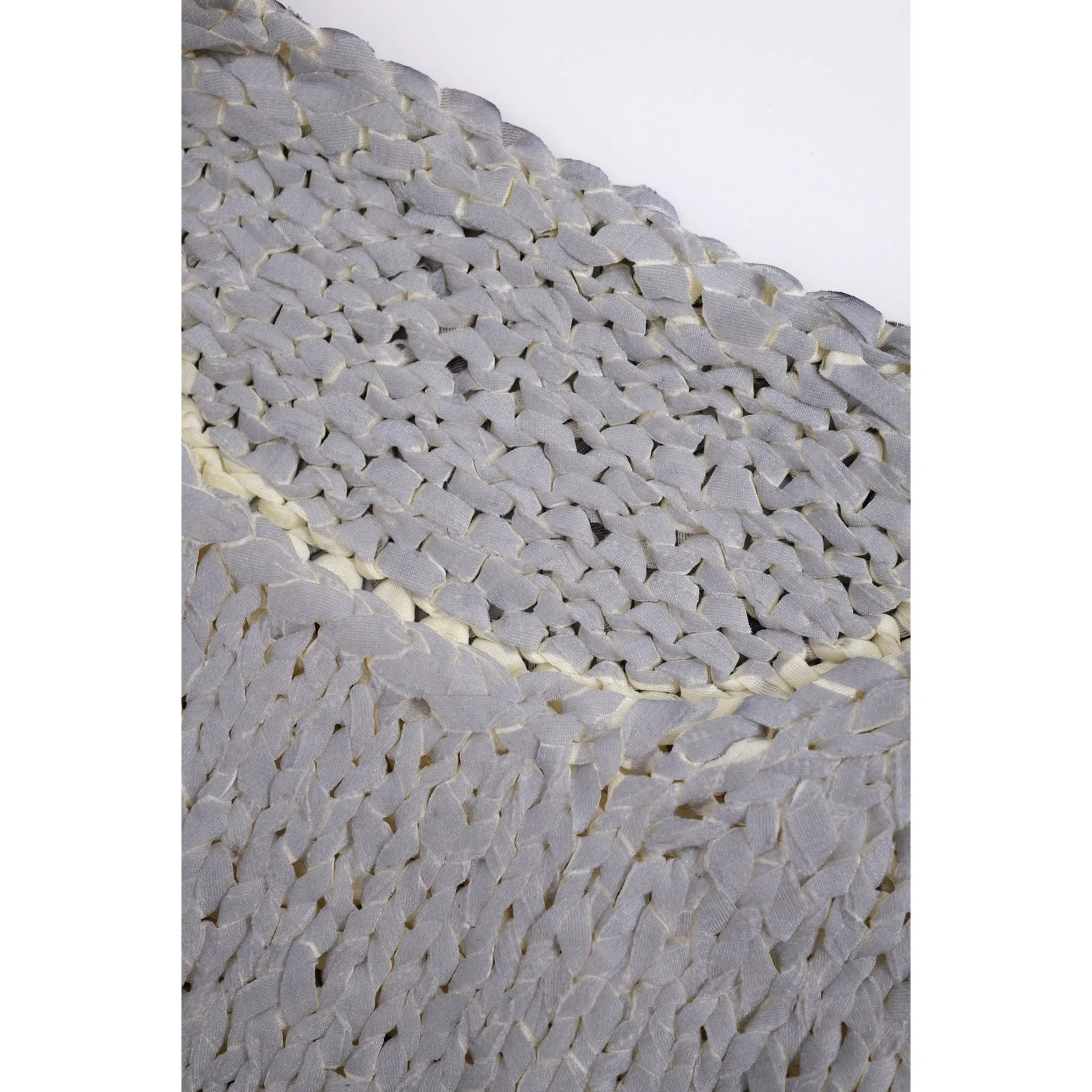 ISSEY MIYAKE Sweat Gris vintage, passéist — photo 4