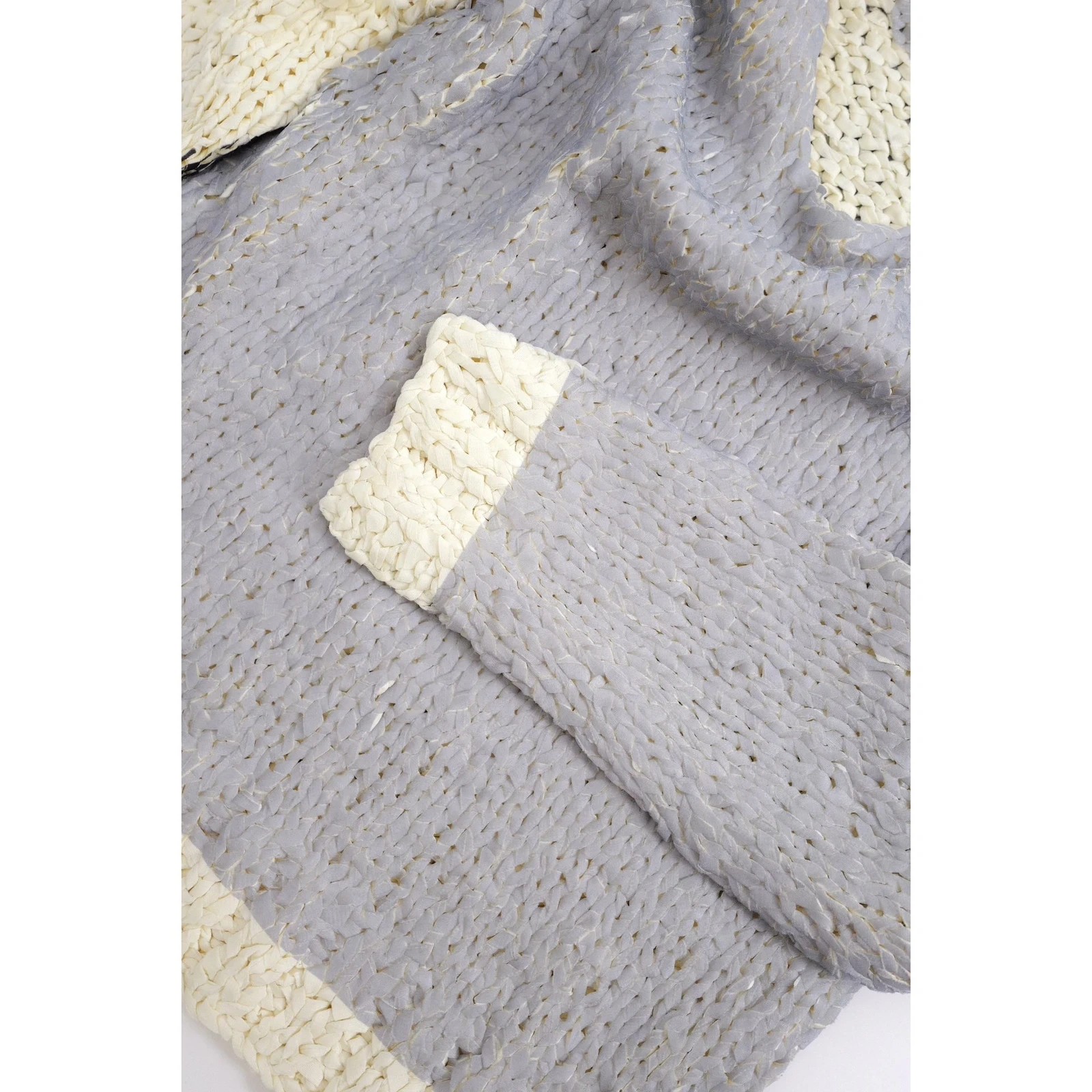 ISSEY MIYAKE Sweat Gris vintage, passéist — photo 9