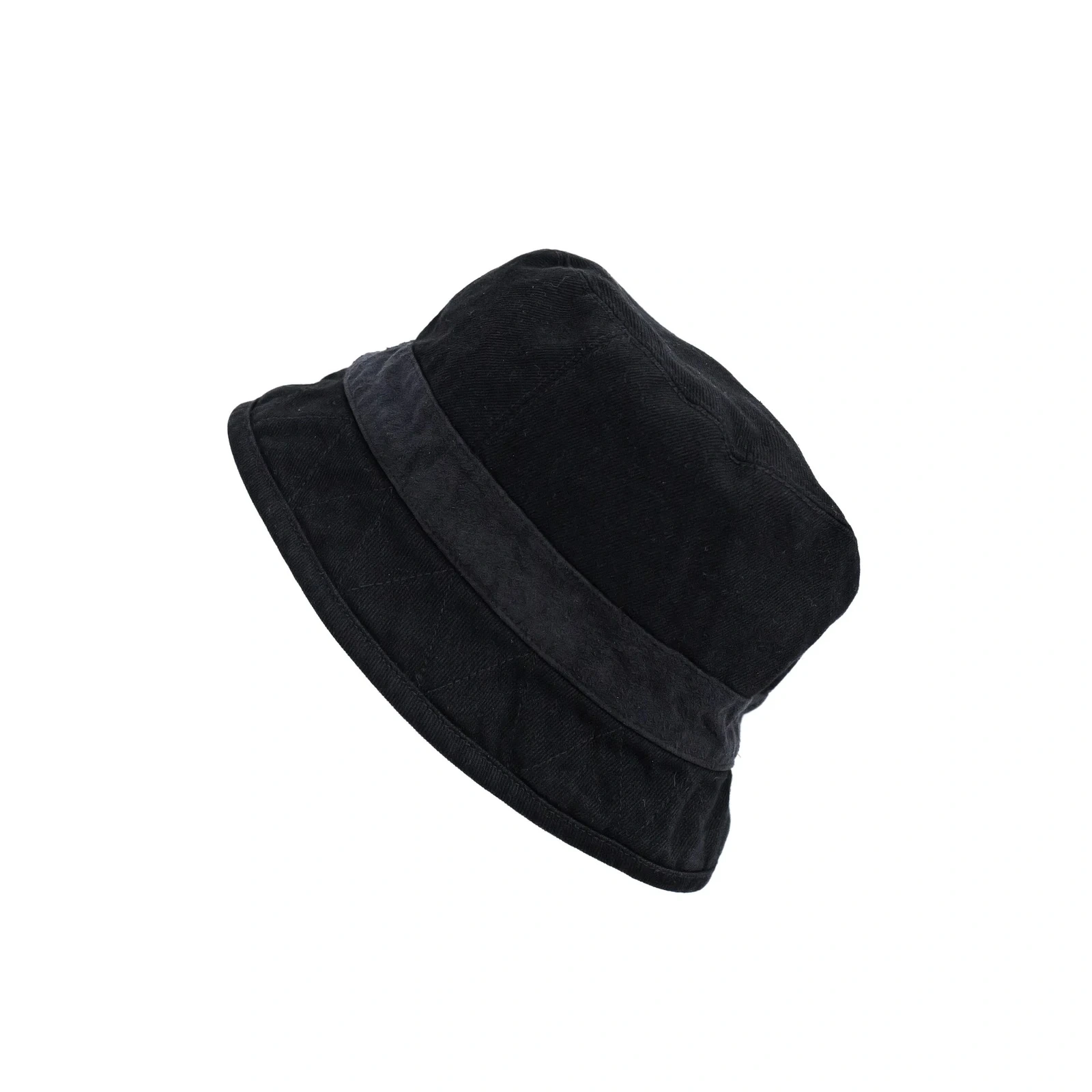 ISSEY MIYAKE Chapeau / bonnet Noir vintage, passéist — photo 8