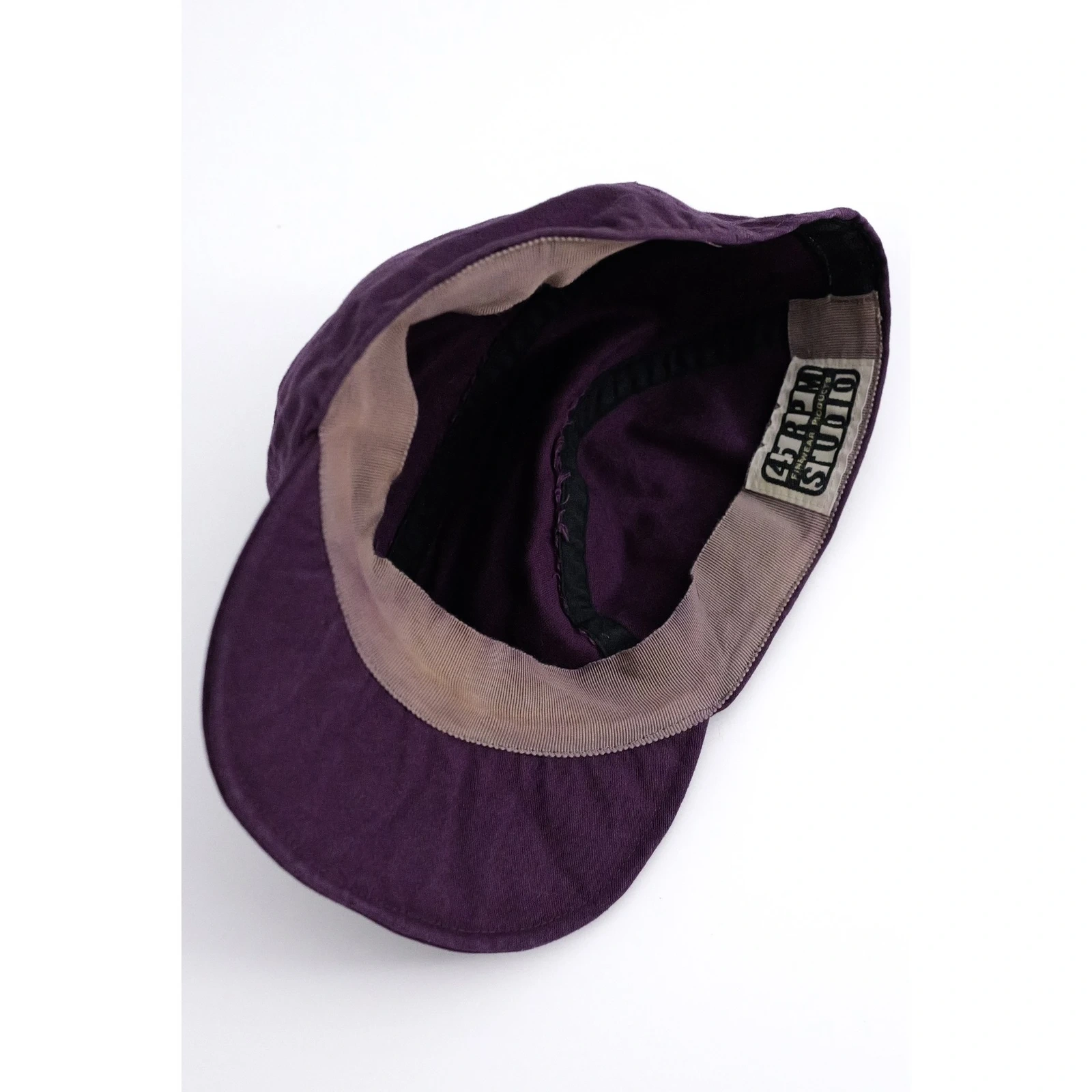 45RPM Chapeau / bonnet Violet vintage, passéist — photo 8