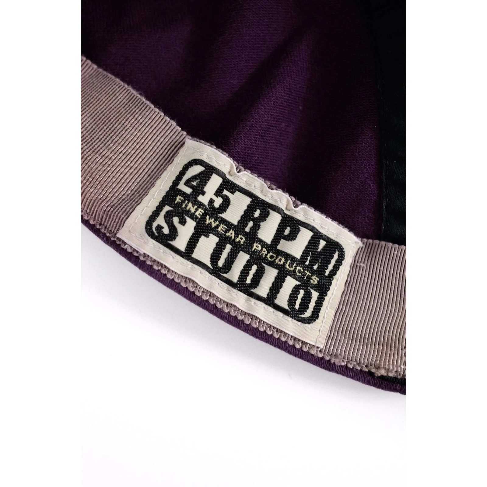 45RPM Chapeau / bonnet Violet vintage, passéist — photo 9