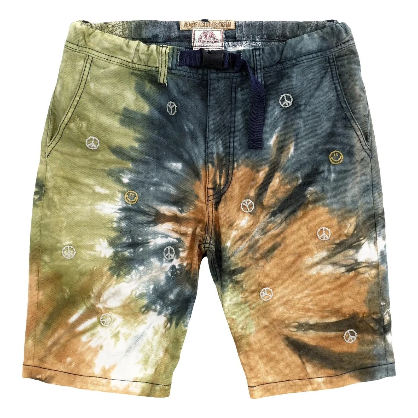 DIVERS Short Multicolore vintage, passéist — photo 1