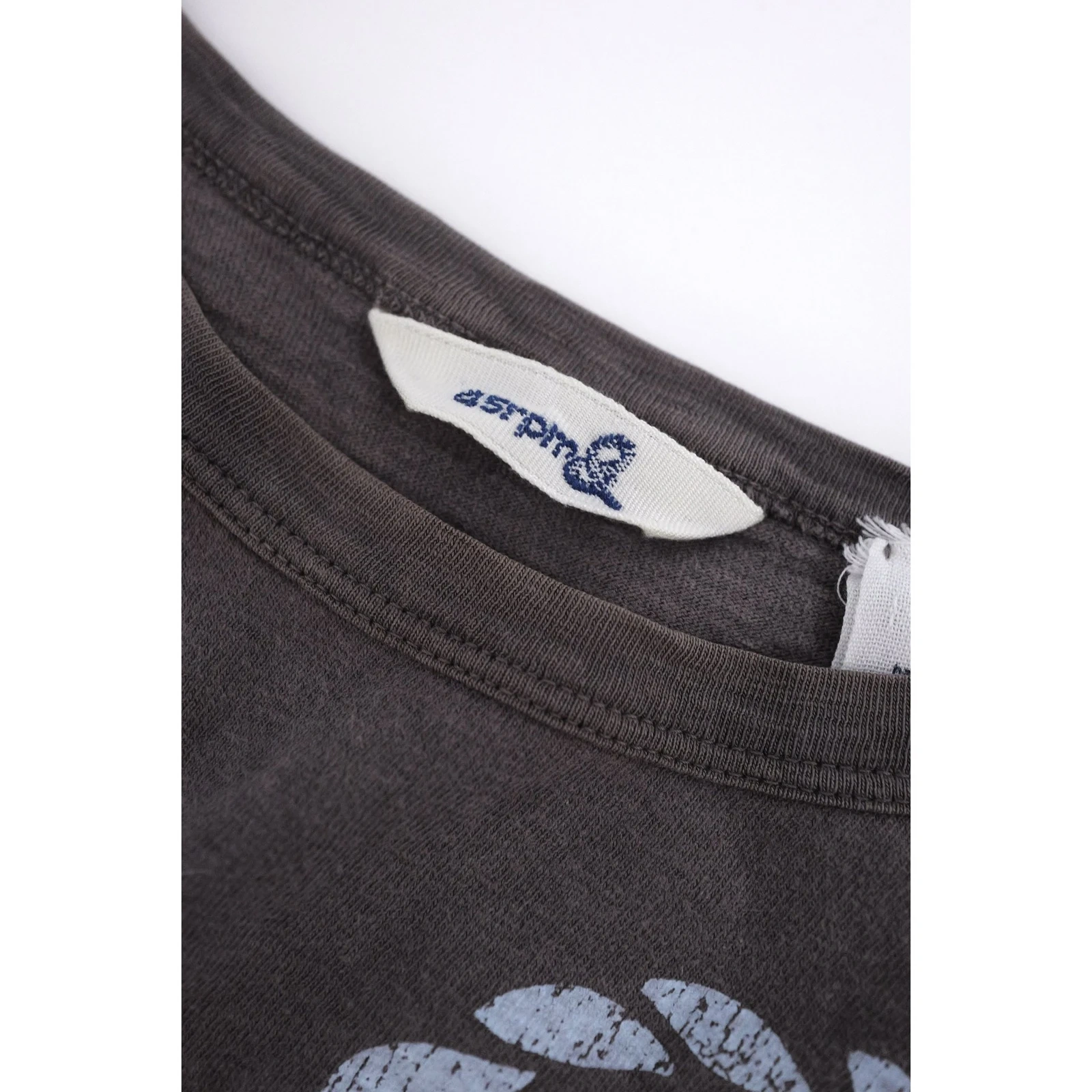 45RPM T-shirt Marron vintage, passéist — photo 4