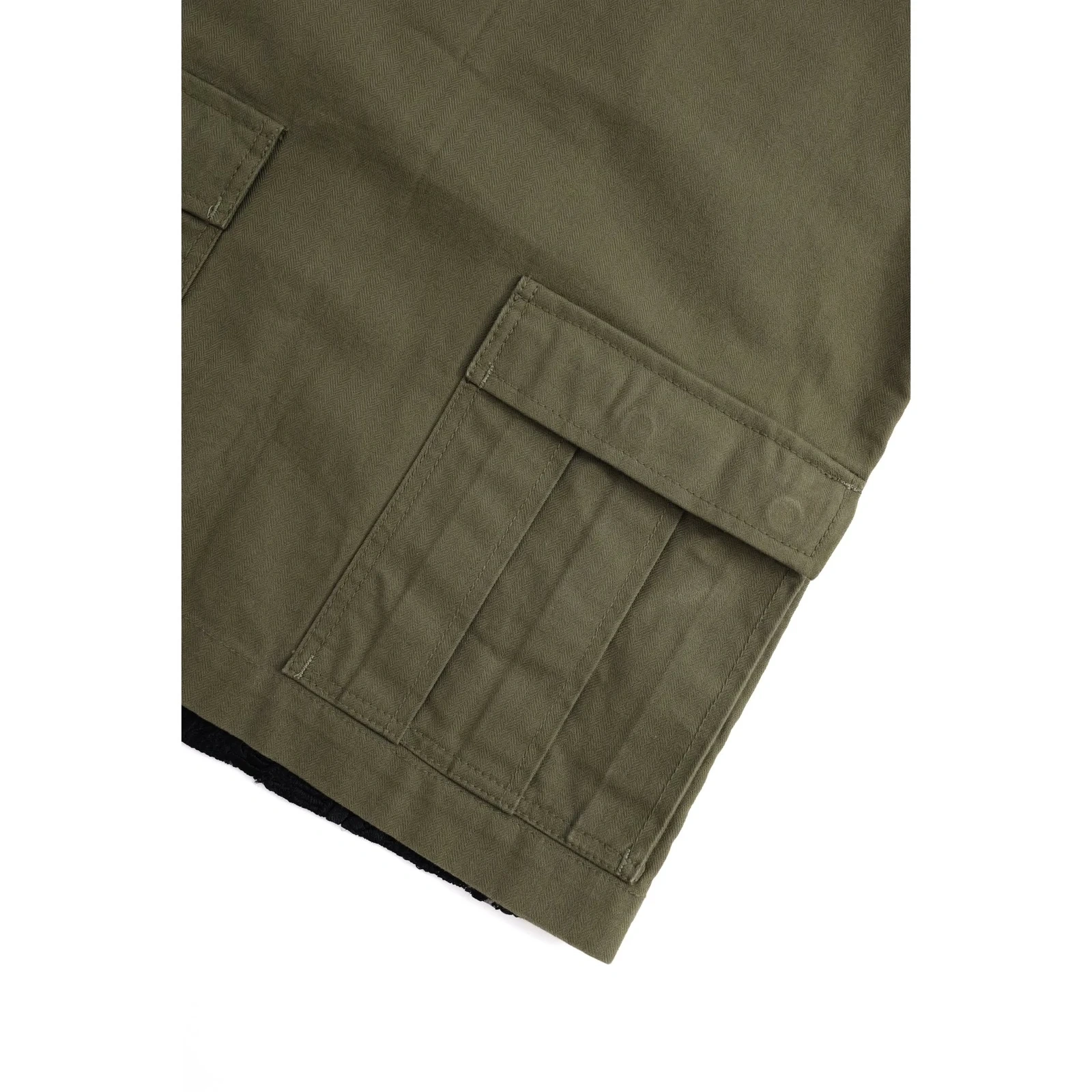 COMME DES GARÇONS Blouse Kaki vintage, passéist — photo 11