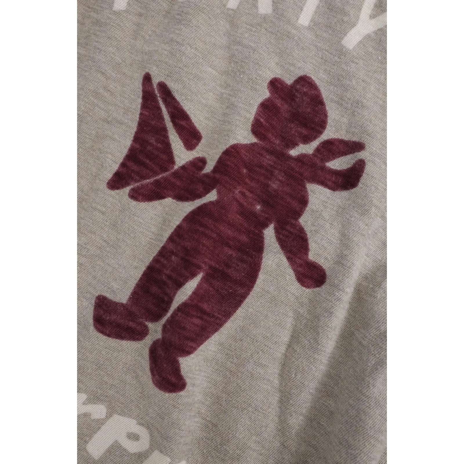 45RPM T-shirt Beige vintage, passéist — photo 4
