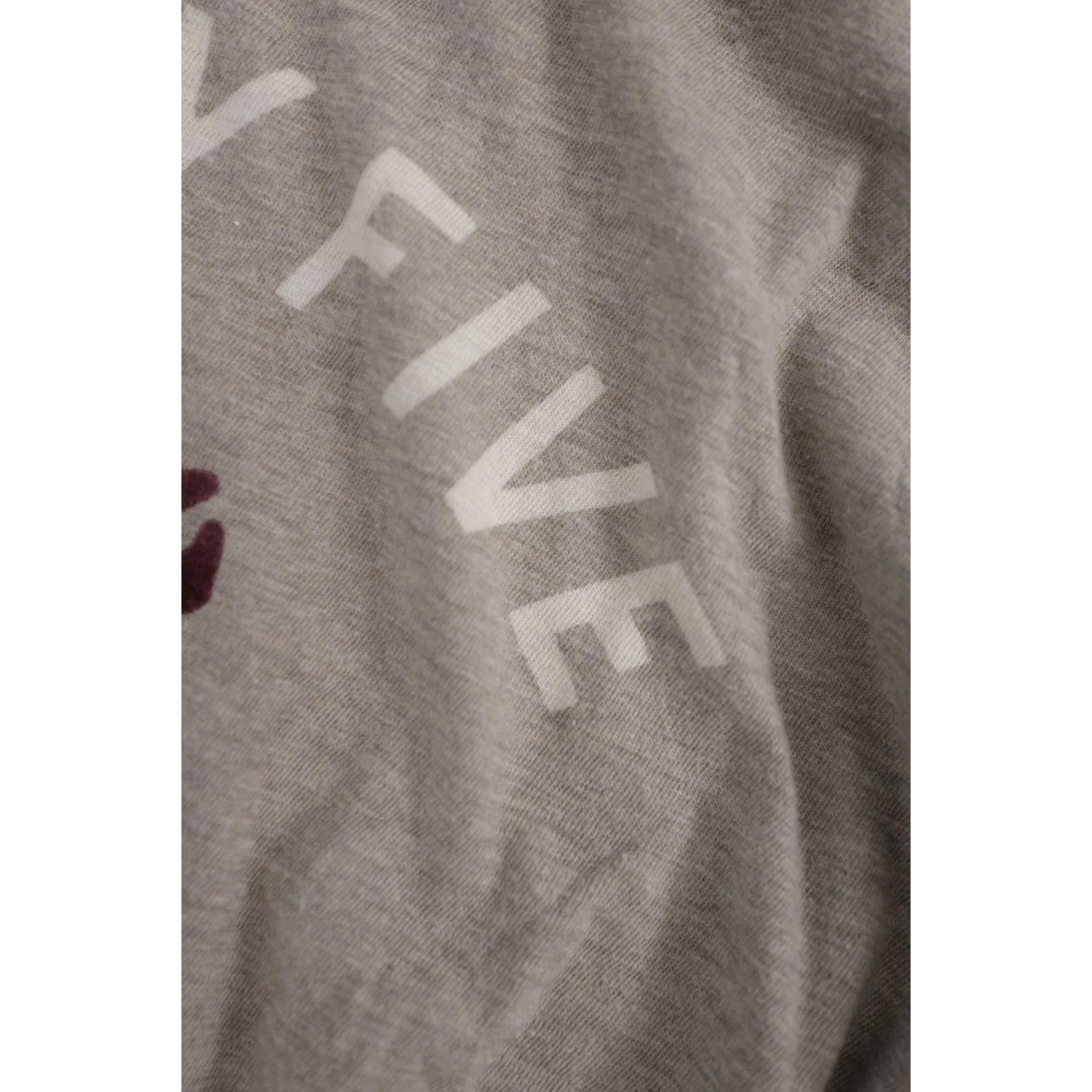 45RPM T-shirt Beige vintage, passéist — photo 6