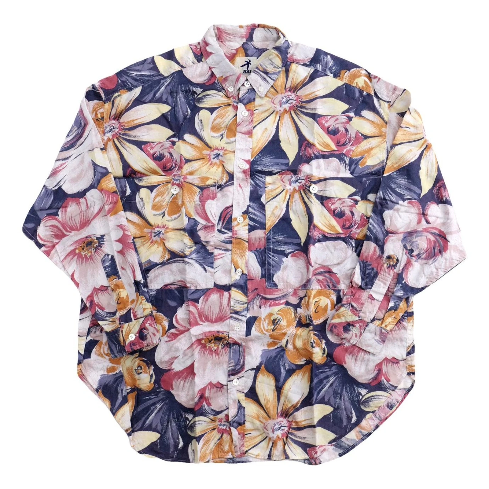 ISSEY MIYAKE Chemise Multicolore vintage, passéist — photo 1