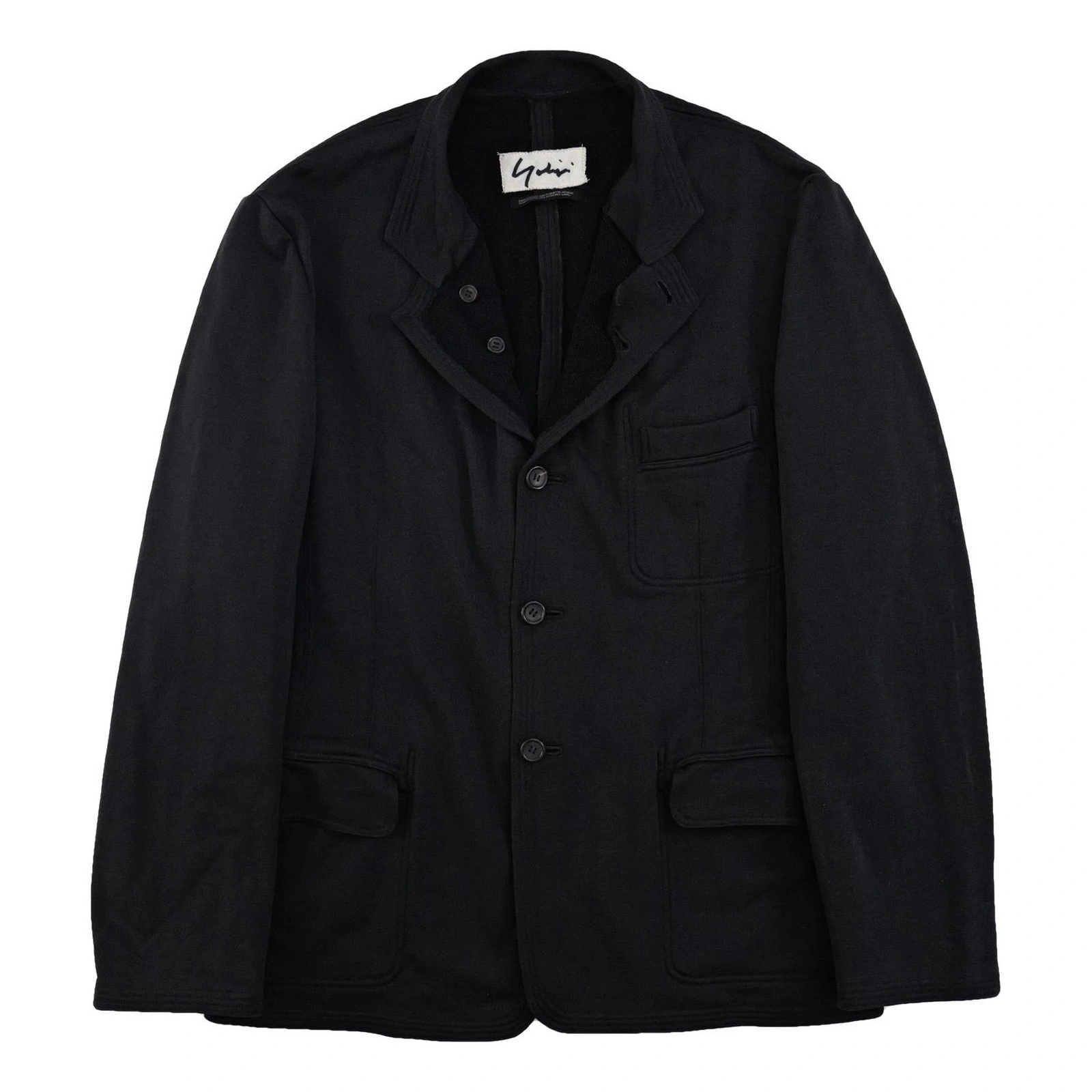 YOHJI YAMAMOTO Veste Noir vintage, passéist — photo 1