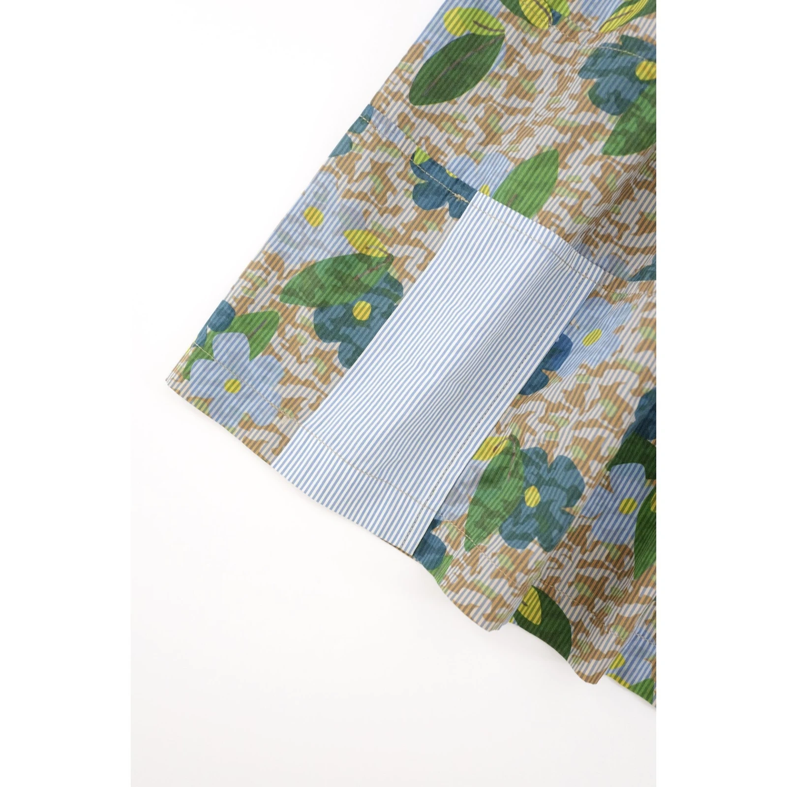 COMME DES GARÇONS Jupe mi-longue Multicolore vintage, passéist — photo 14
