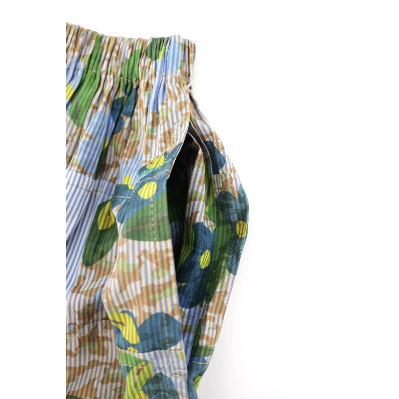 COMME DES GARÇONS Jupe mi-longue Multicolore vintage, passéist — photo 9