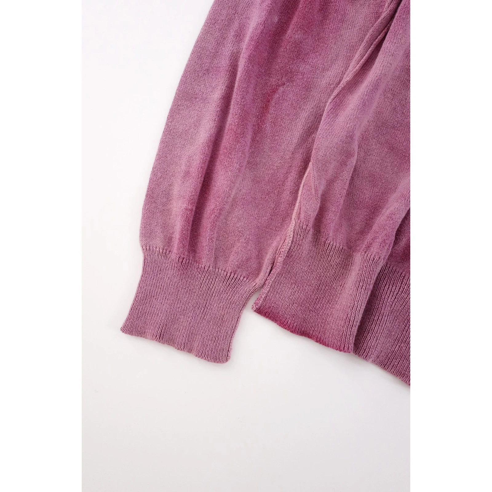 YOHJI YAMAMOTO Sweat Rose vintage, passéist — photo 4