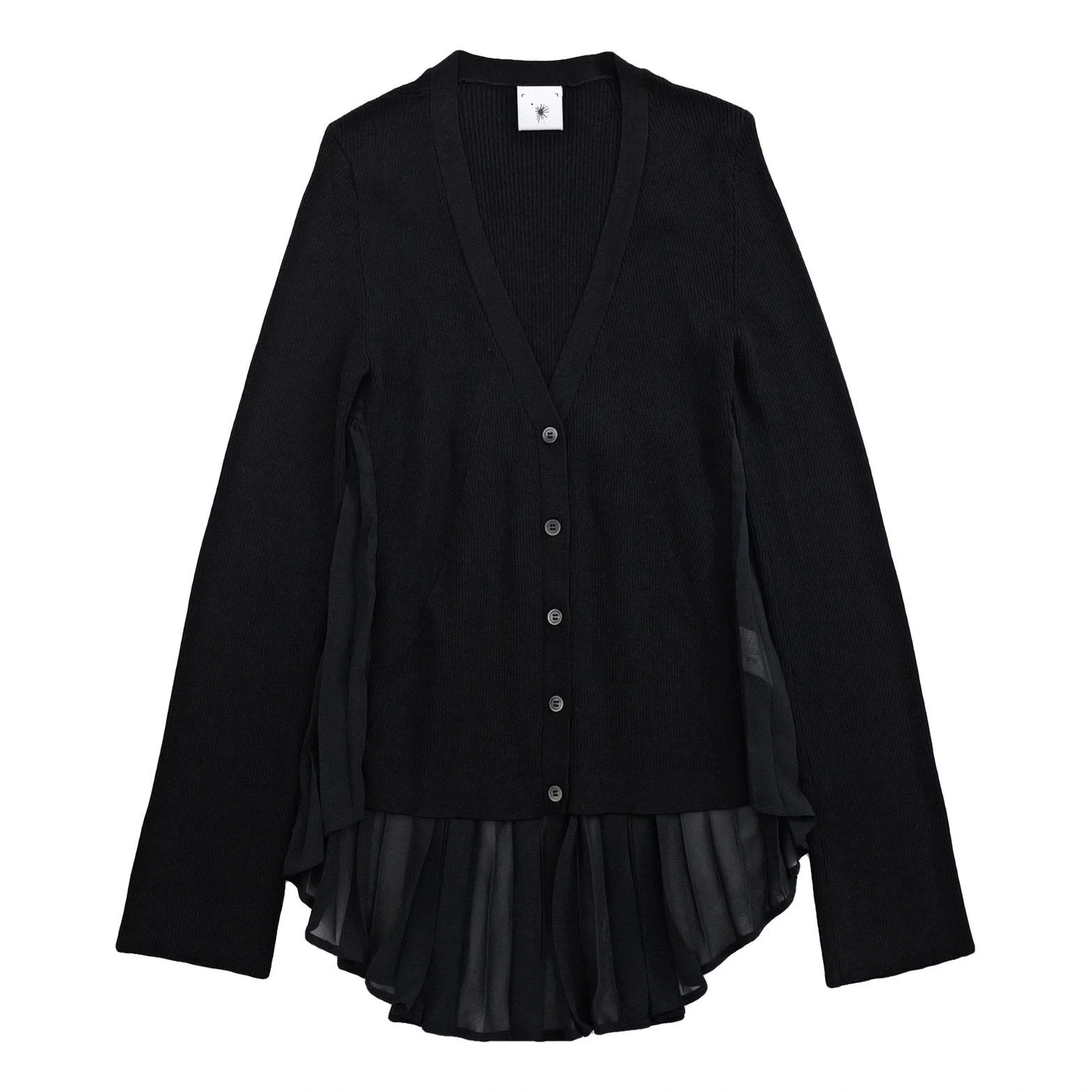MAISON MIHARA YASUHIRO Cardigan Noir vintage, passéist — photo 1