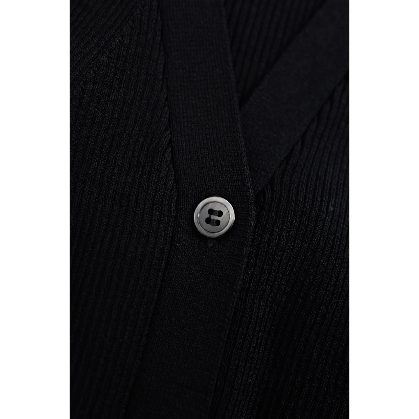 MAISON MIHARA YASUHIRO Cardigan Noir vintage, passéist — photo 6
