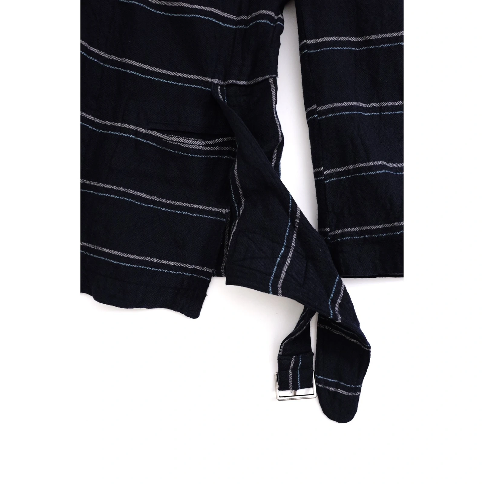COMME DES GARÇONS Gilet en laine Marine vintage, passéist — photo 9