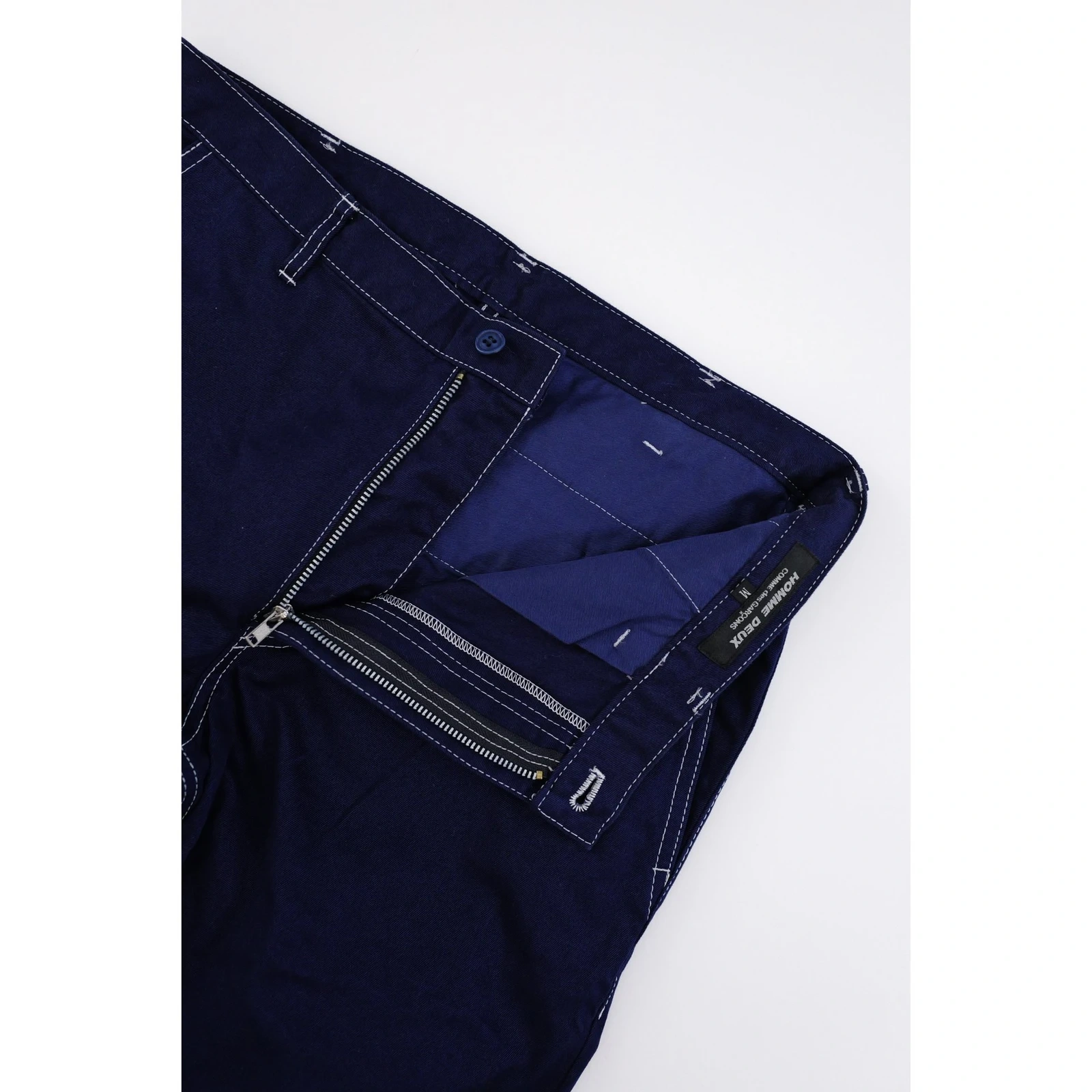 COMME DES GARÇONS Pantalon Marine vintage, passéist — photo 8