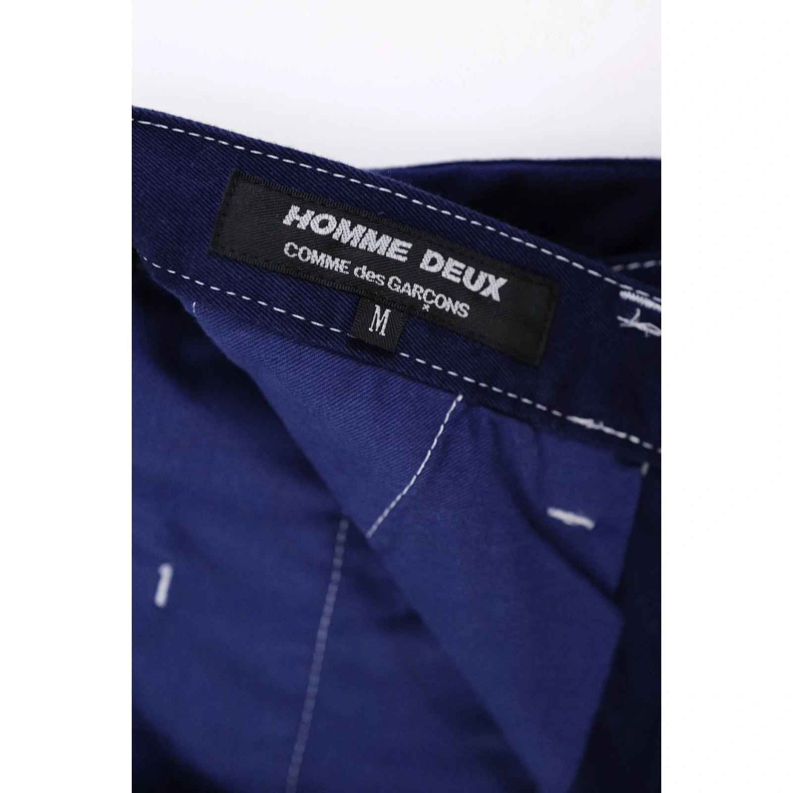 COMME DES GARÇONS Pantalon Marine vintage, passéist — photo 9