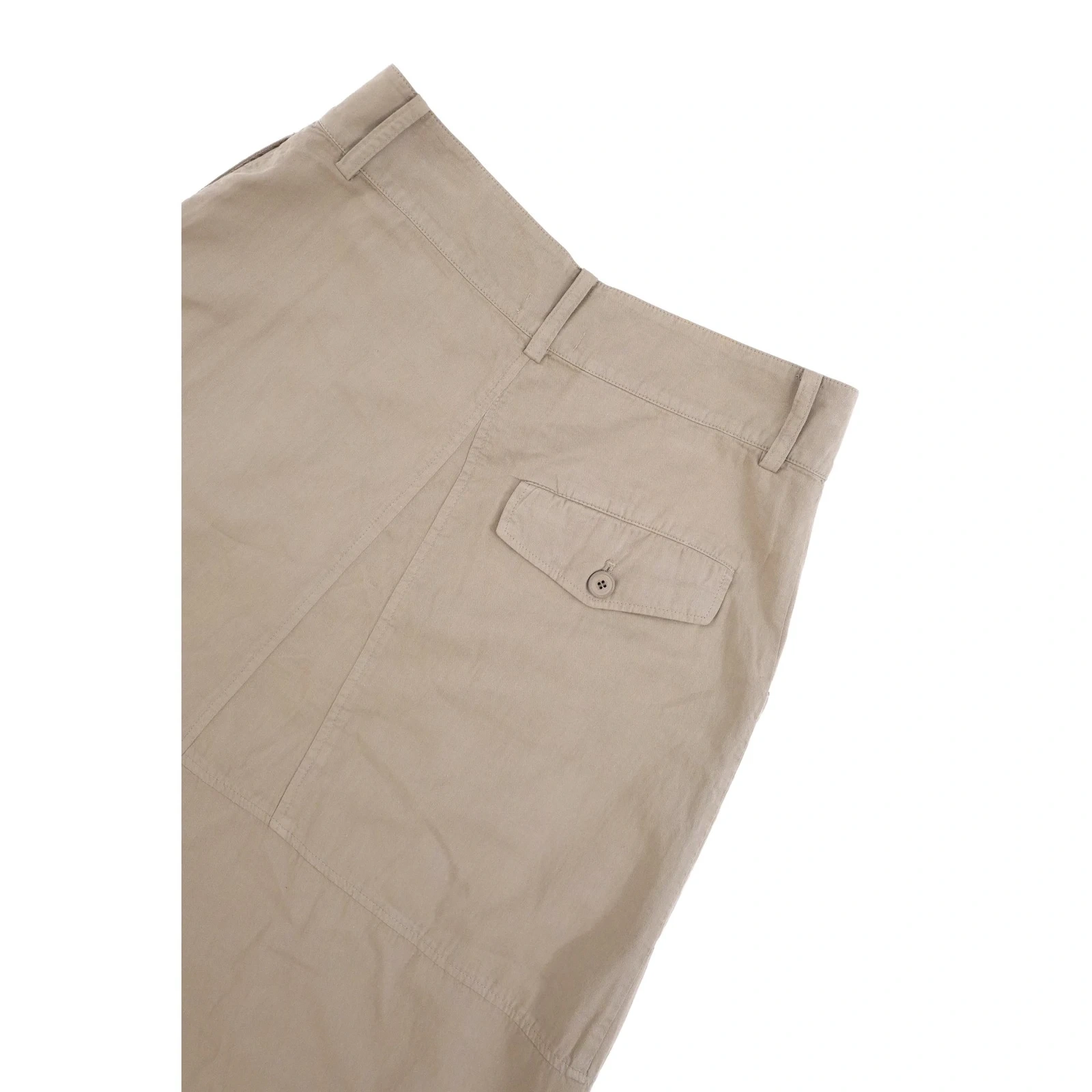 PLANTATION Jupe mi-longue Beige vintage, passéist — photo 13
