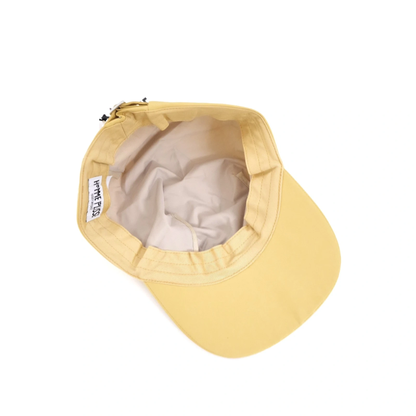 ISSEY MIYAKE Chapeau / bonnet Jaune vintage, passéist — photo 7