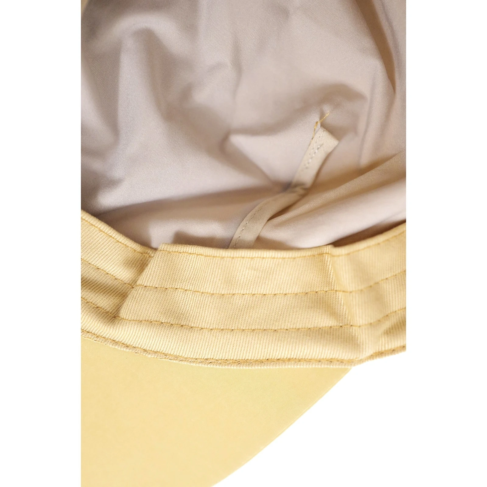 ISSEY MIYAKE Chapeau / bonnet Jaune vintage, passéist — photo 8