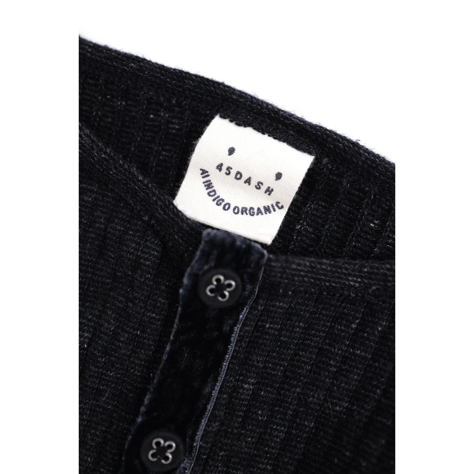 45RPM Gilet long Marine vintage, passéist — photo 3