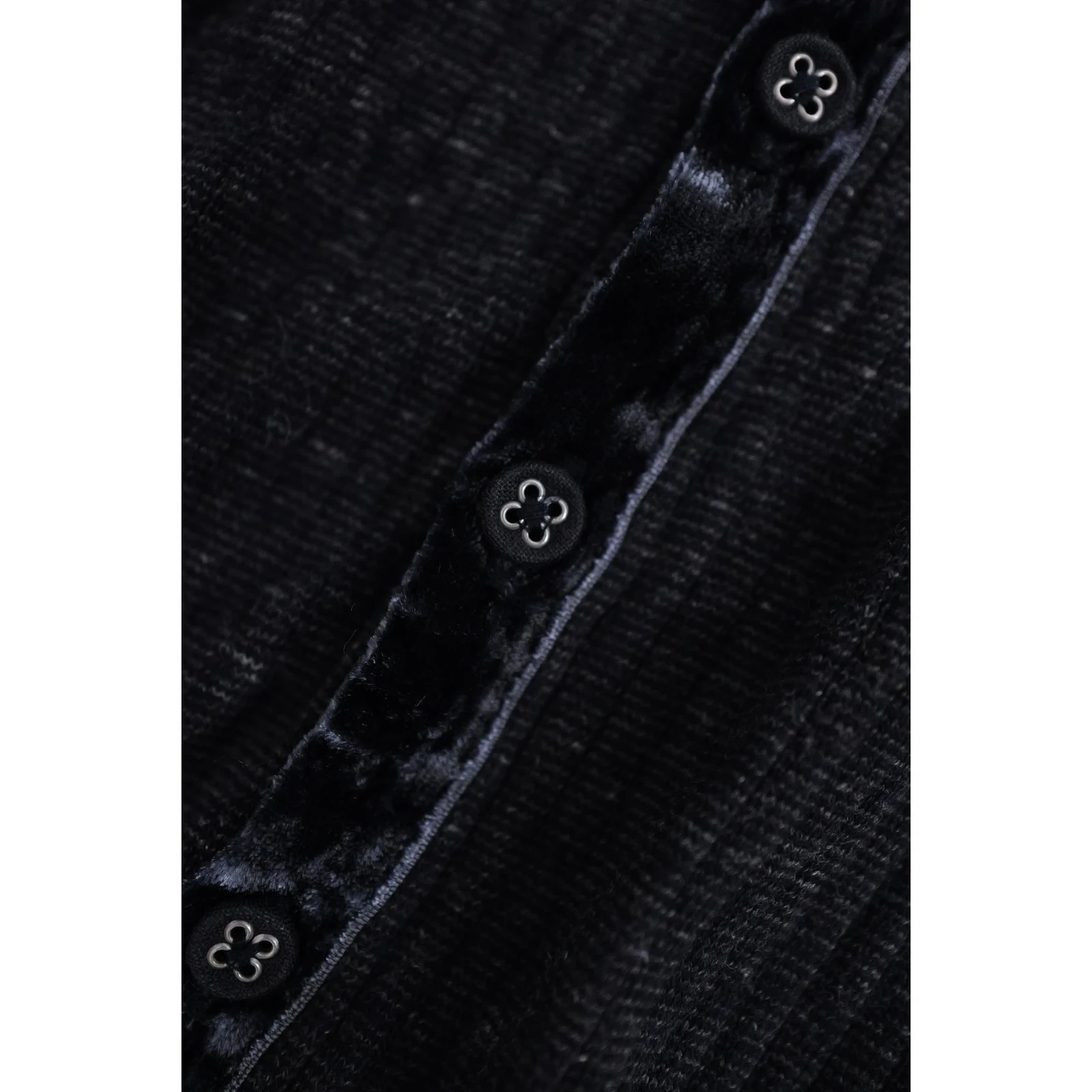 45RPM Gilet long Marine vintage, passéist — photo 4