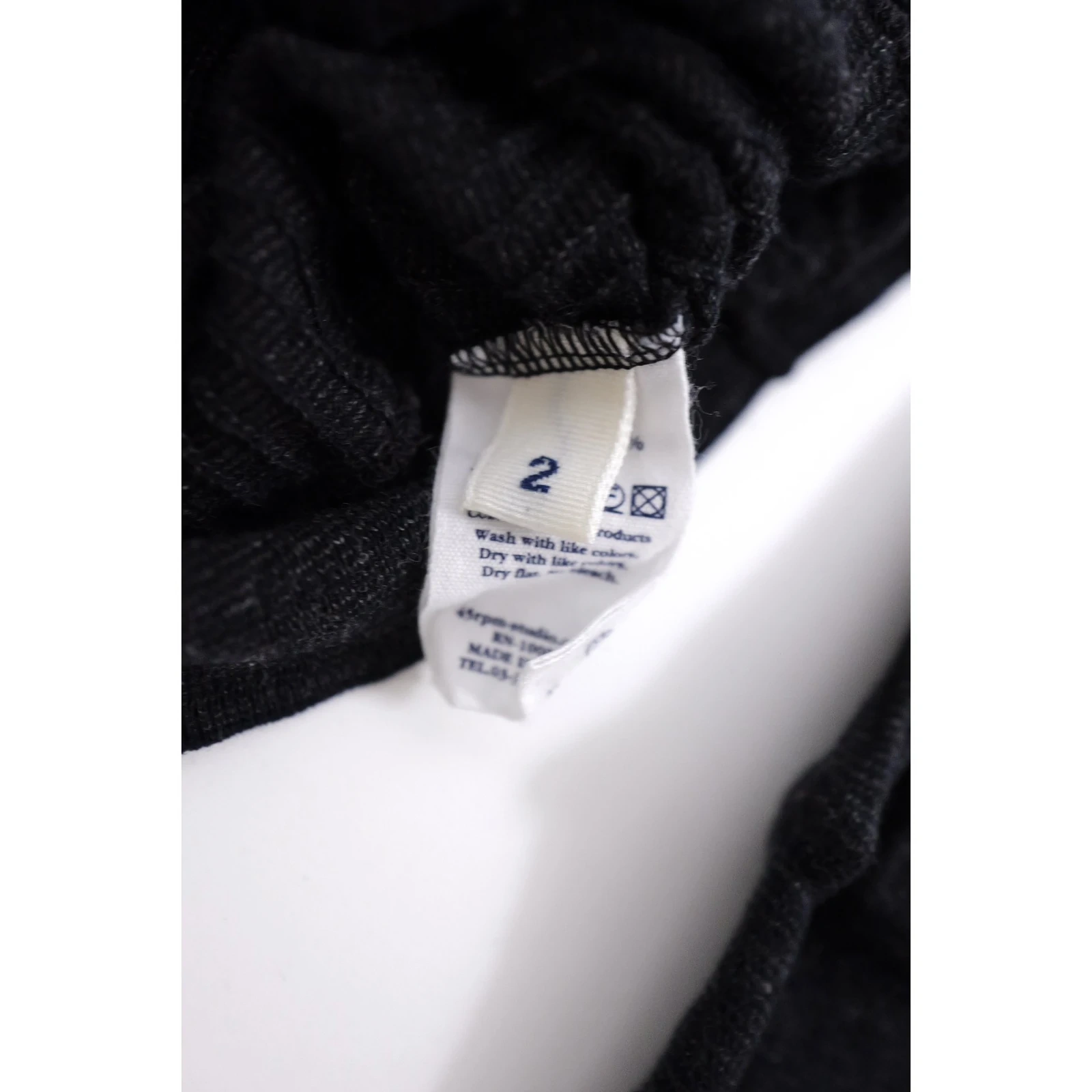 45RPM Gilet long Marine vintage, passéist — photo 7